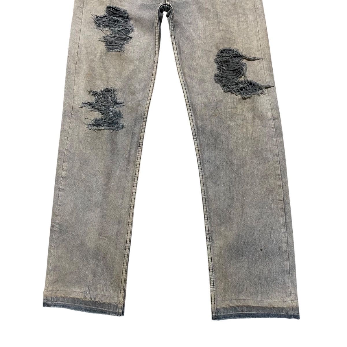 Levi's Vintage Levis 501 Blank Grunge Jeans Size US 30 / EU 46 - 8 Thumbnail