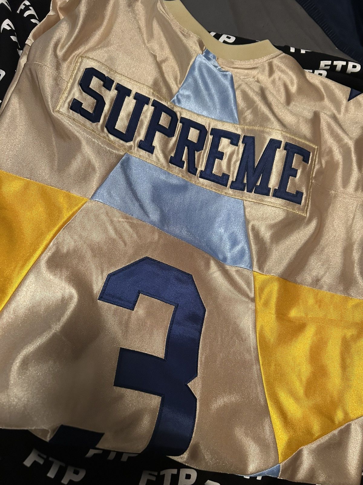 Supreme Supreme star football jersey Size US XL / EU 56 / 4 - 2 Thumbnail