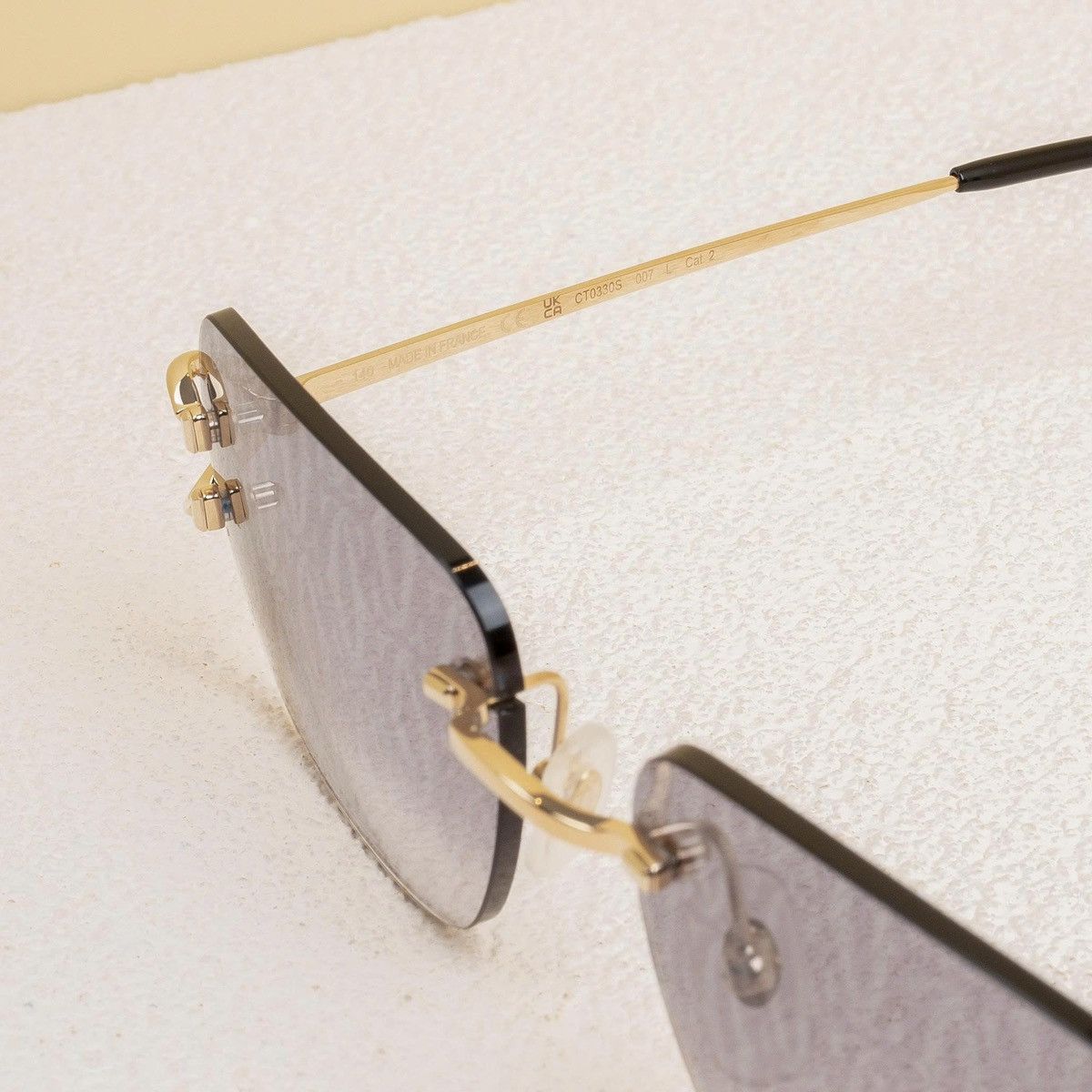 Cartier CARTIER CT0330S 007 SUNGLASSES Size ONE SIZE - 4 Thumbnail