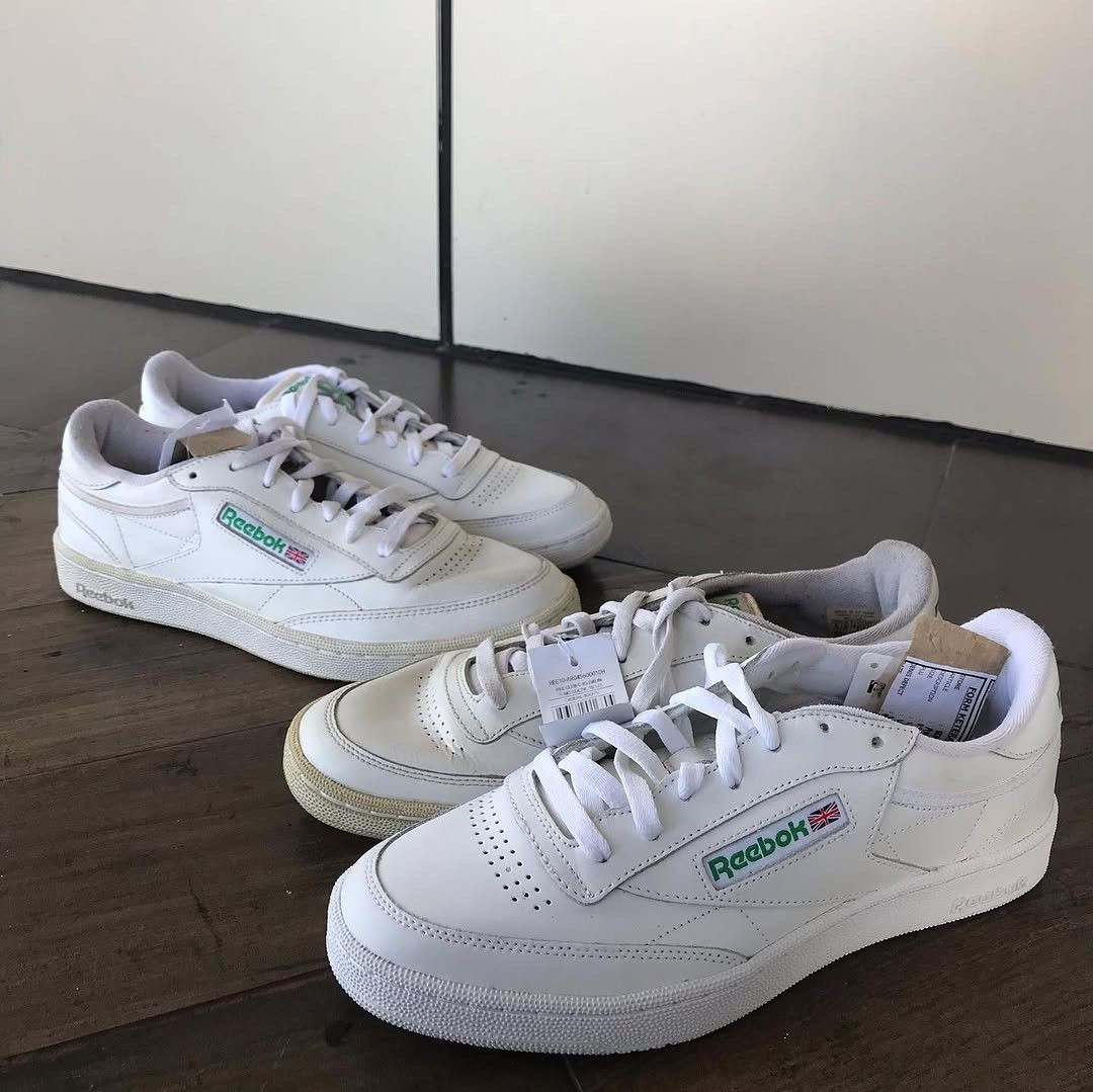 Hysteric Glamour × Reebok Reebok C85 TV Reebok Club C 85 TV Intense Vintage 80s Size US 7.5 / EU 40-41 - 1 Thumbnail