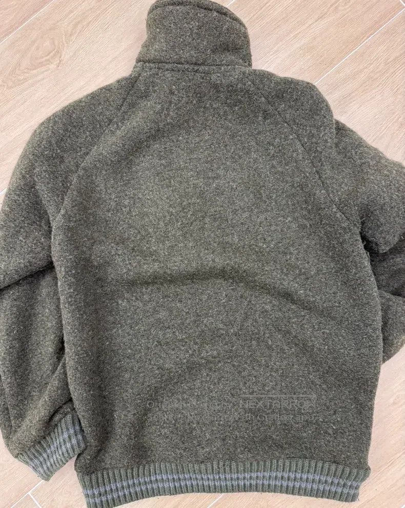 Nigel Cabourn Nigel Cabourn Thick Fleece Wool Blended Jacket Size US L / EU 52-54 / 3 - 2 Thumbnail