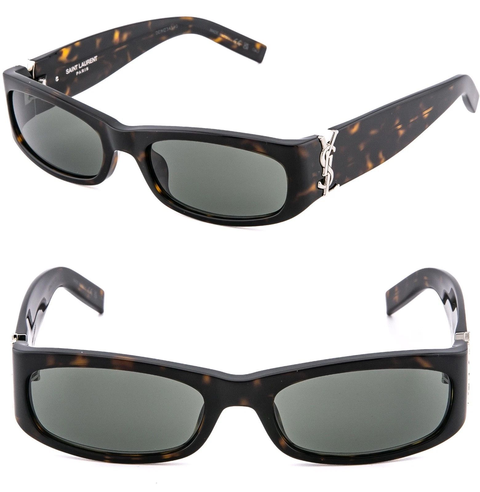 Saint Laurent Paris SAINT LAURENT SHADE SL M152 SLM152 Logo Wrap Sunglass 002 Size ONE SIZE - 1 Thumbnail