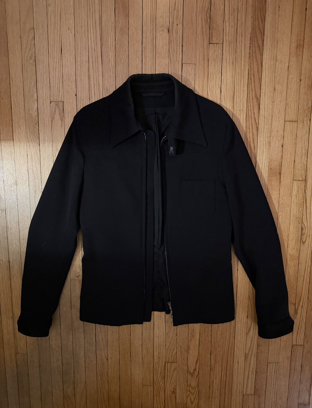 Carol Christian Poell CCP 96AW Black Wool Jacket Size US S / EU 44-46 / 1 - 1 Thumbnail
