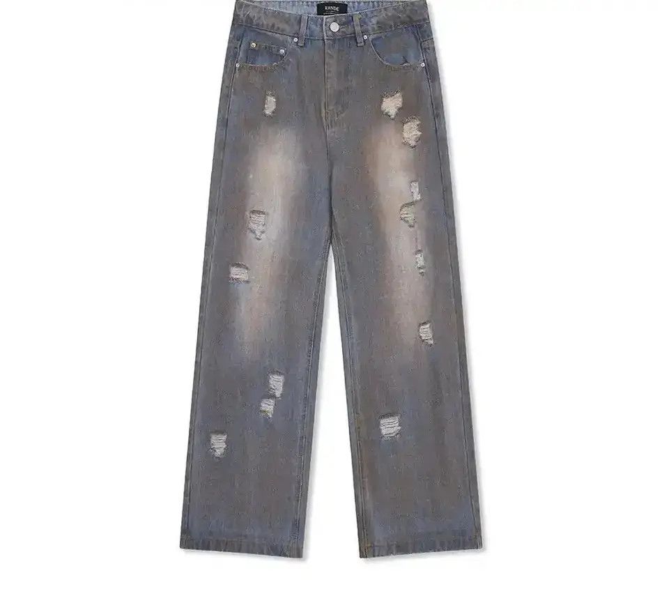 Japanese Brand Ripped Jeans Streetwear Y2k Distressed Vintage Denim Pants Size US 32 / EU 48 - 6 Thumbnail