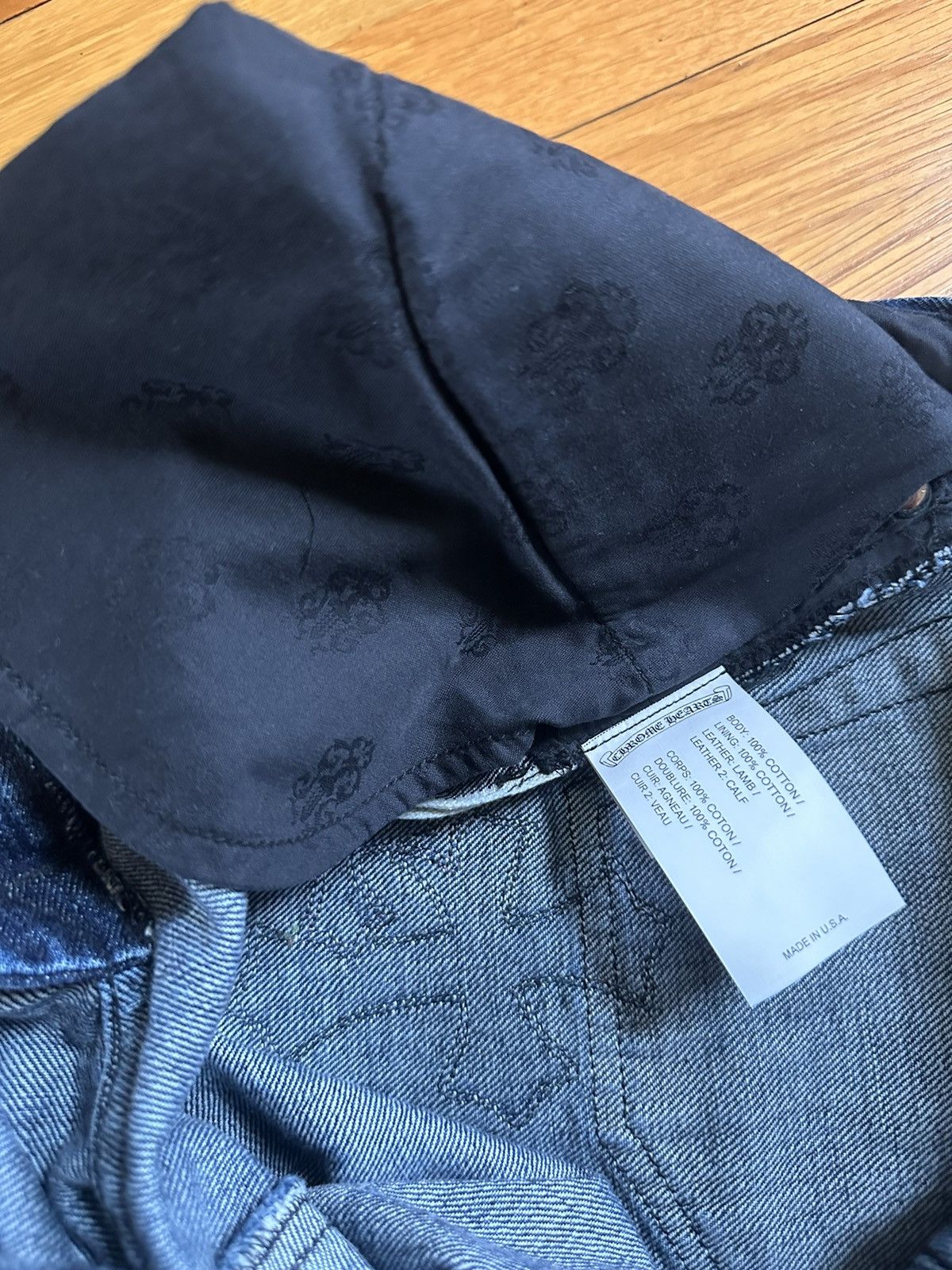 Chrome Hearts Custom Cross patch denim 1/1 special order Size US 29 - 21 Thumbnail