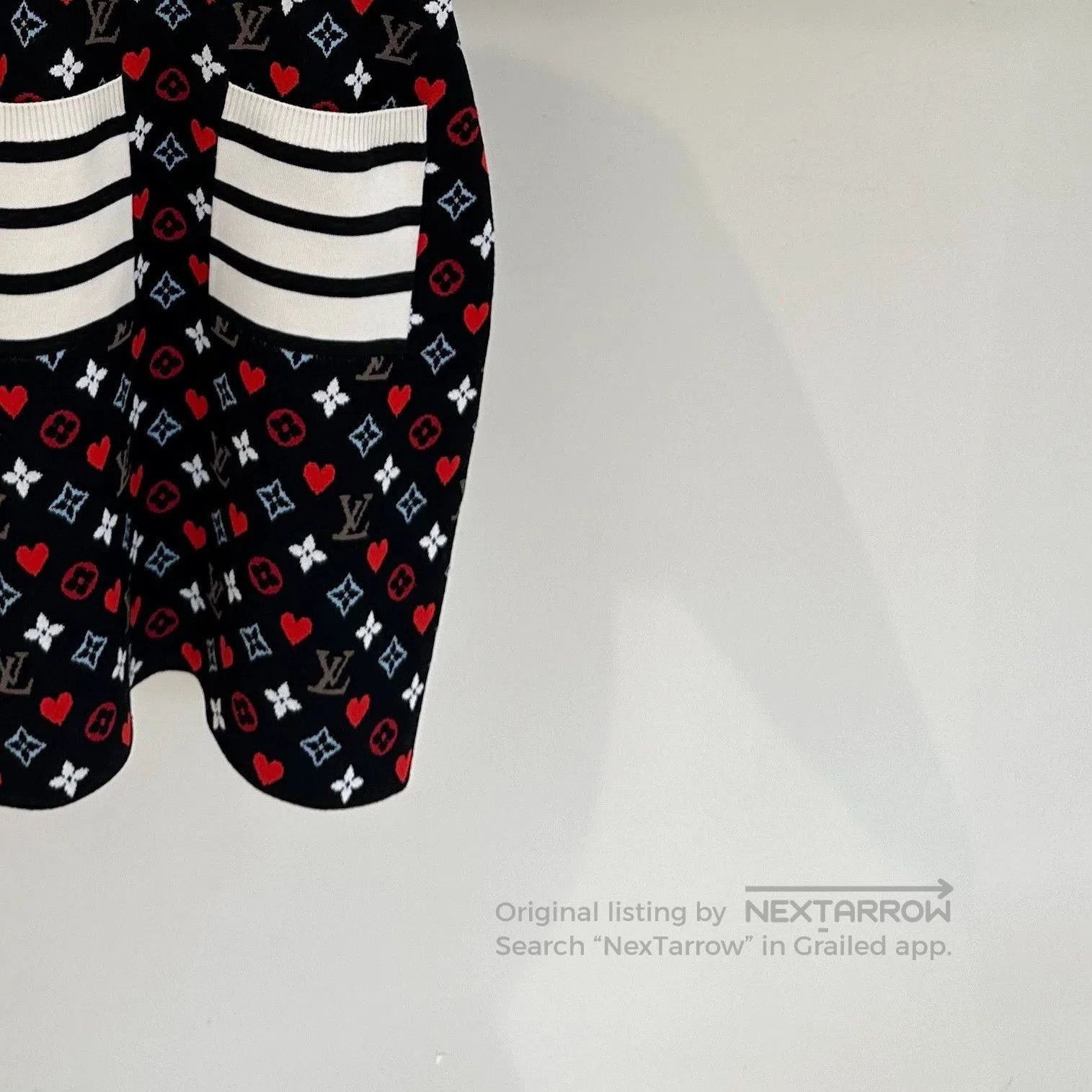 Louis Vuitton Louis Vuitton Valentine Heart Monogram Dress. Size US 34 / EU 50 - 3 Thumbnail