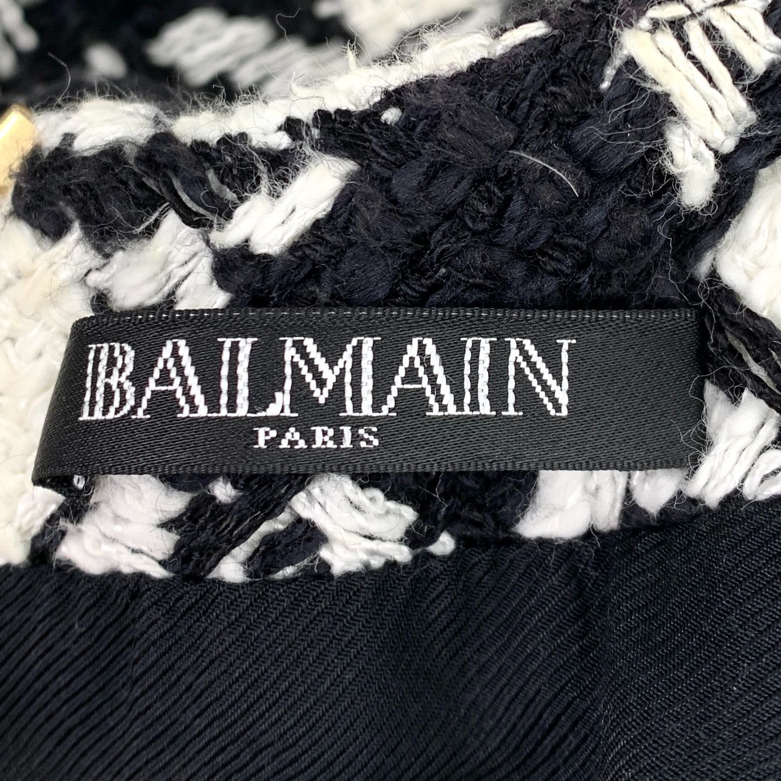 Balmain Balmain Mini Dress With Short Sleeves & Back Zipper Closure Size XXS / US 00 / IT 34 - 5 Thumbnail