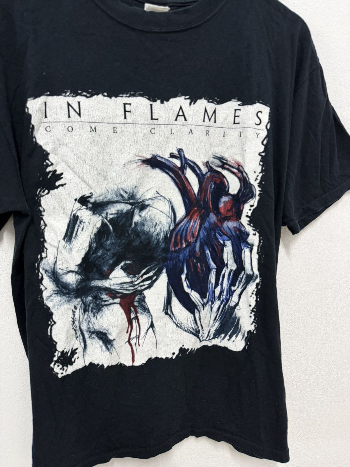 Band Tees Vintage In Flames come clarity t-shirt Size US L / EU 52-54 / 3 - 2 Thumbnail