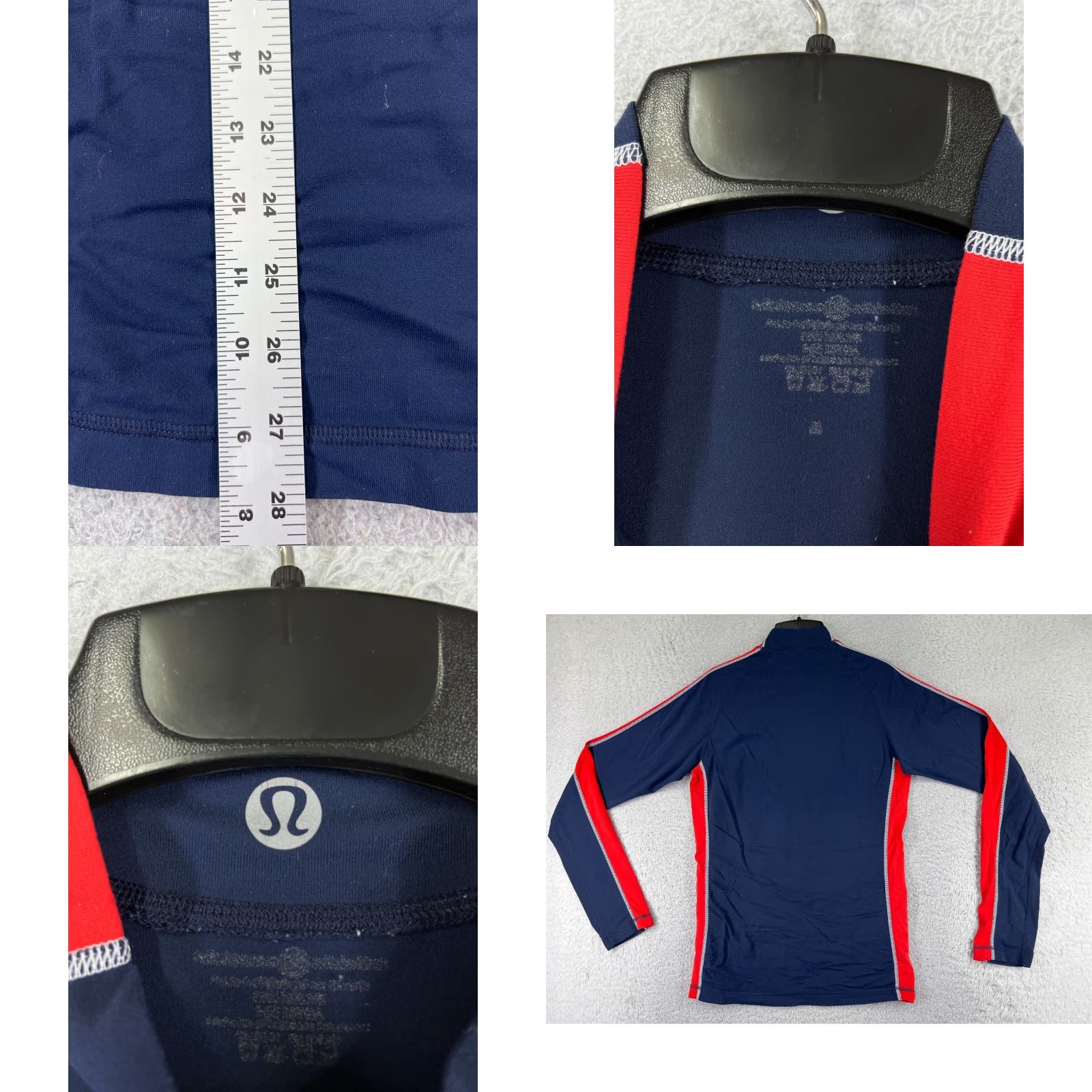 Lululemon Lululemon Shirt Men Small Blue Red Long Sleeve Visa Olympics Partner Long Sleeve Size US S / EU 44-46 / 1 - 9 Thumbnail