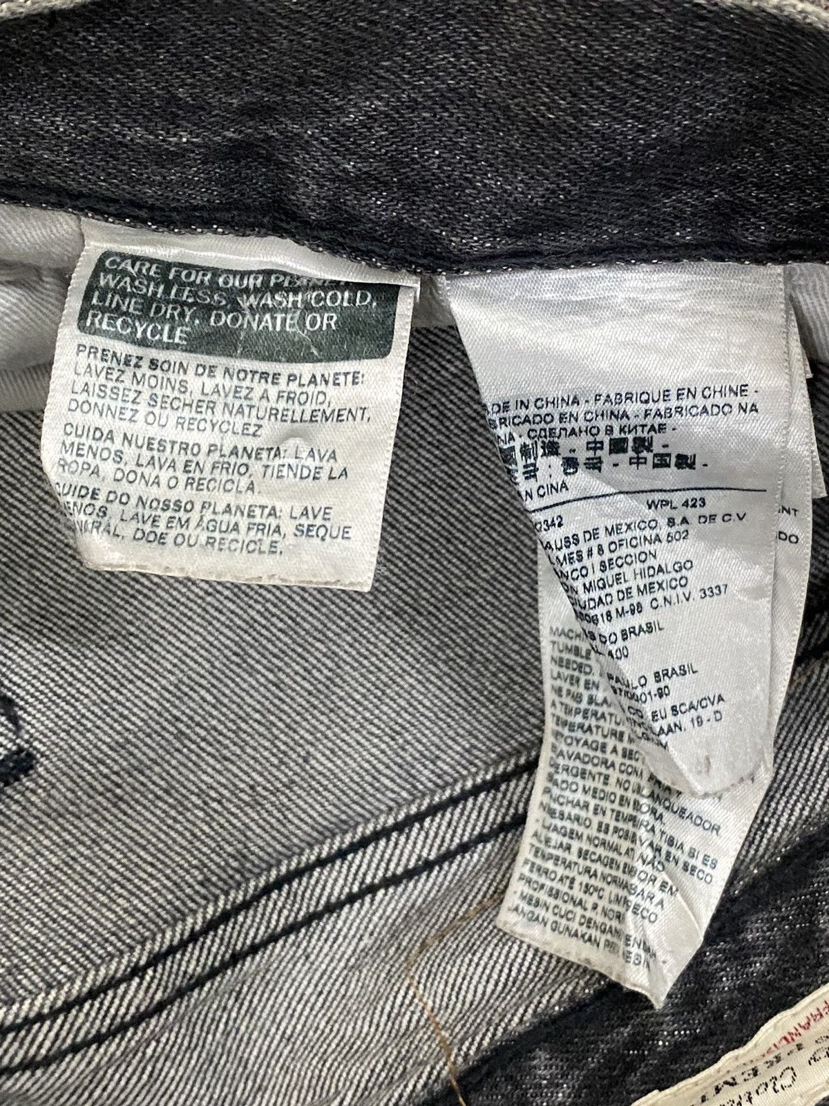 Japanese Brand × Levi's Vintage Levis 508 93' Big E 3496 Button Fly Distressed Jean Size US 32 / EU 48 - 20 Thumbnail