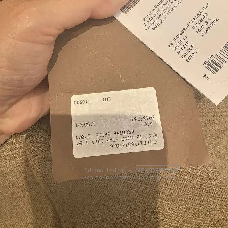 Burberry Burberry Multicolor Cashmere Cardigan with Hood. Size L / US 10 / IT 46 - 7 Thumbnail