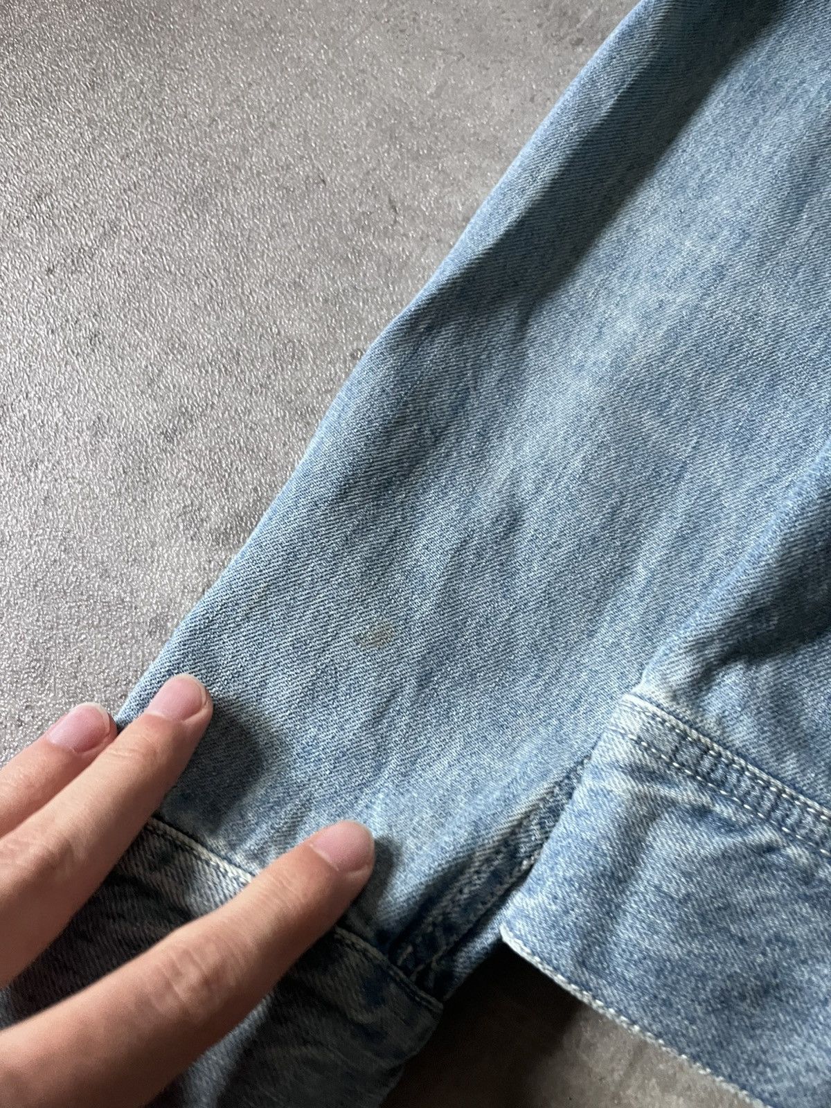 Our Legacy Our Legacy Light Denim jacket zip blue Size US S / EU 44-46 / 1 - 4 Thumbnail