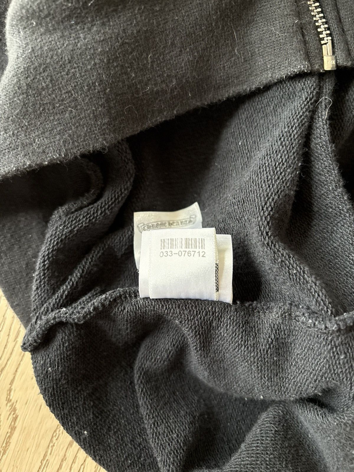 Chrome Hearts Chrome Hearts Monogram Verticle Logo Zip Up Hoodie Size US XS / EU 42 / 0 - 14 Thumbnail