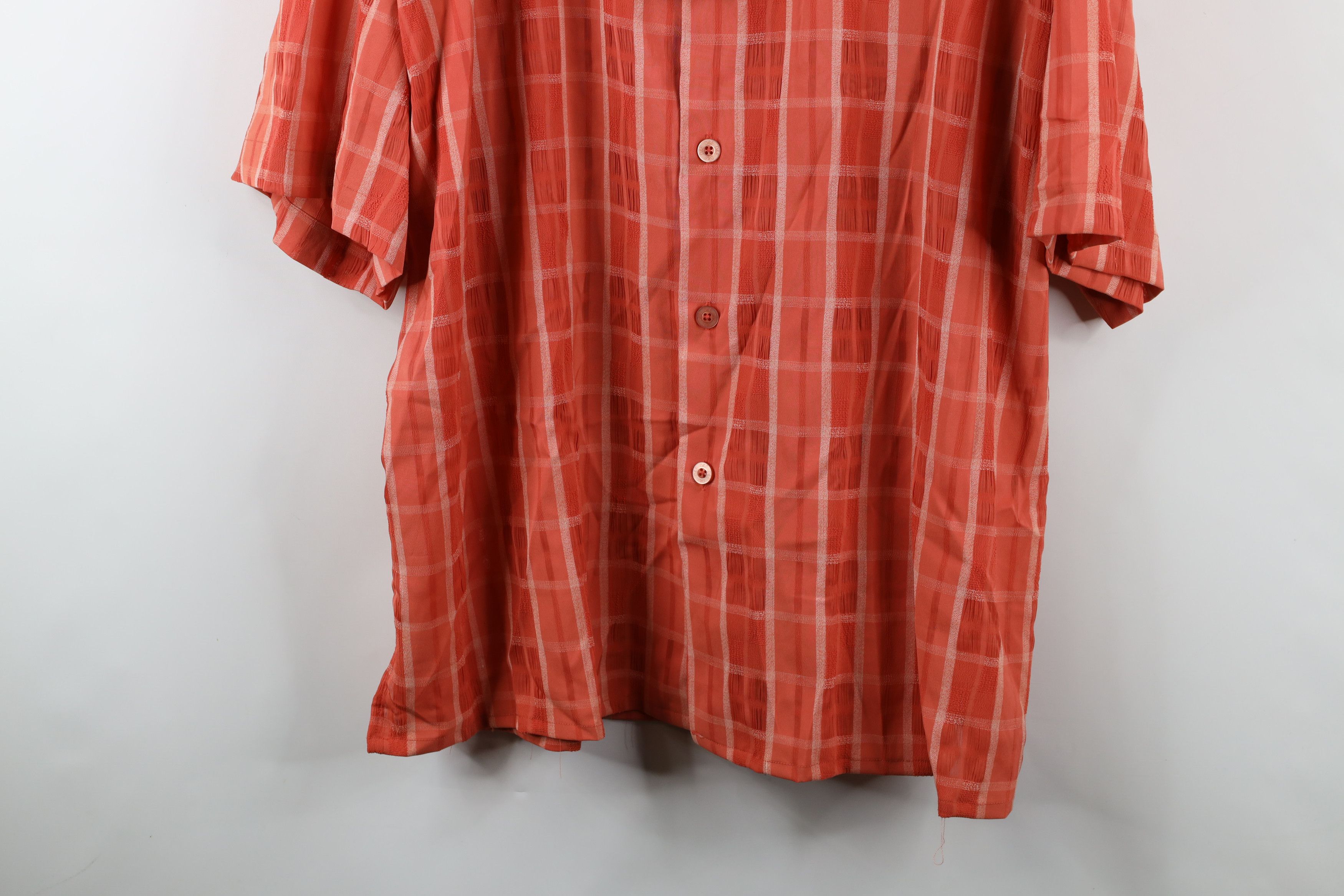 Vintage Deadstock Vintage Y2K Streetwear Short Sleeve Button Shirt Size US XXL / EU 58 / 5 - 3 Thumbnail