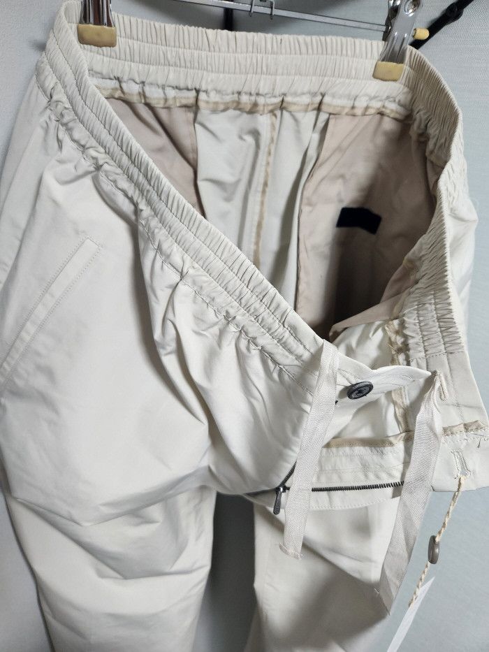 Lanvin LANVIN drawstring ivory easy trousers Size US 34 / EU 50 - 4 Thumbnail
