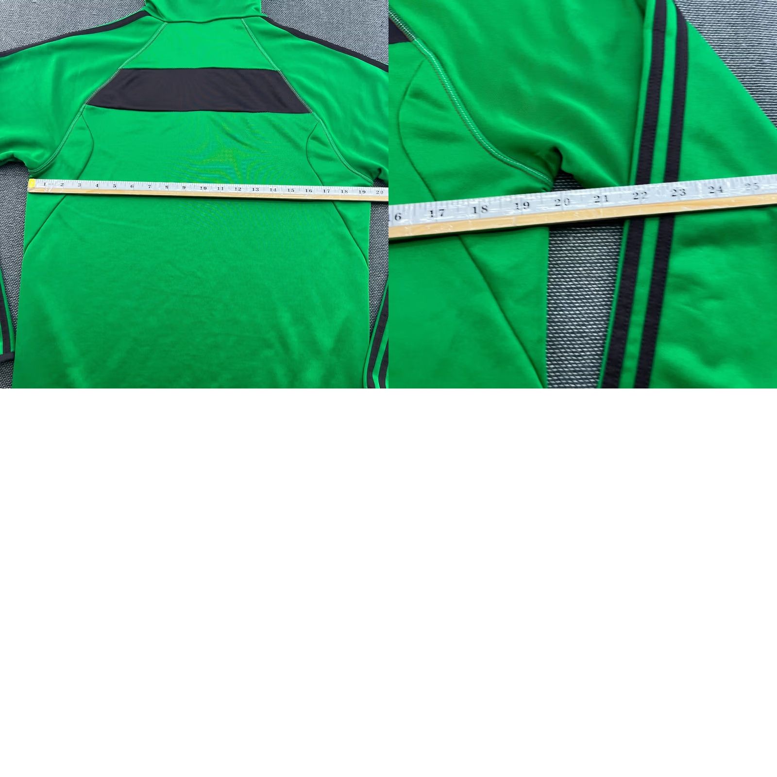 Adidas AC Milan 2013 2014 Training Top Mens Sz M Football Drill Champions League Adidas Shirt Long Sleeve Pullover Quick Dry Green Size US M / EU 48-50 / 2 - 9 Thumbnail