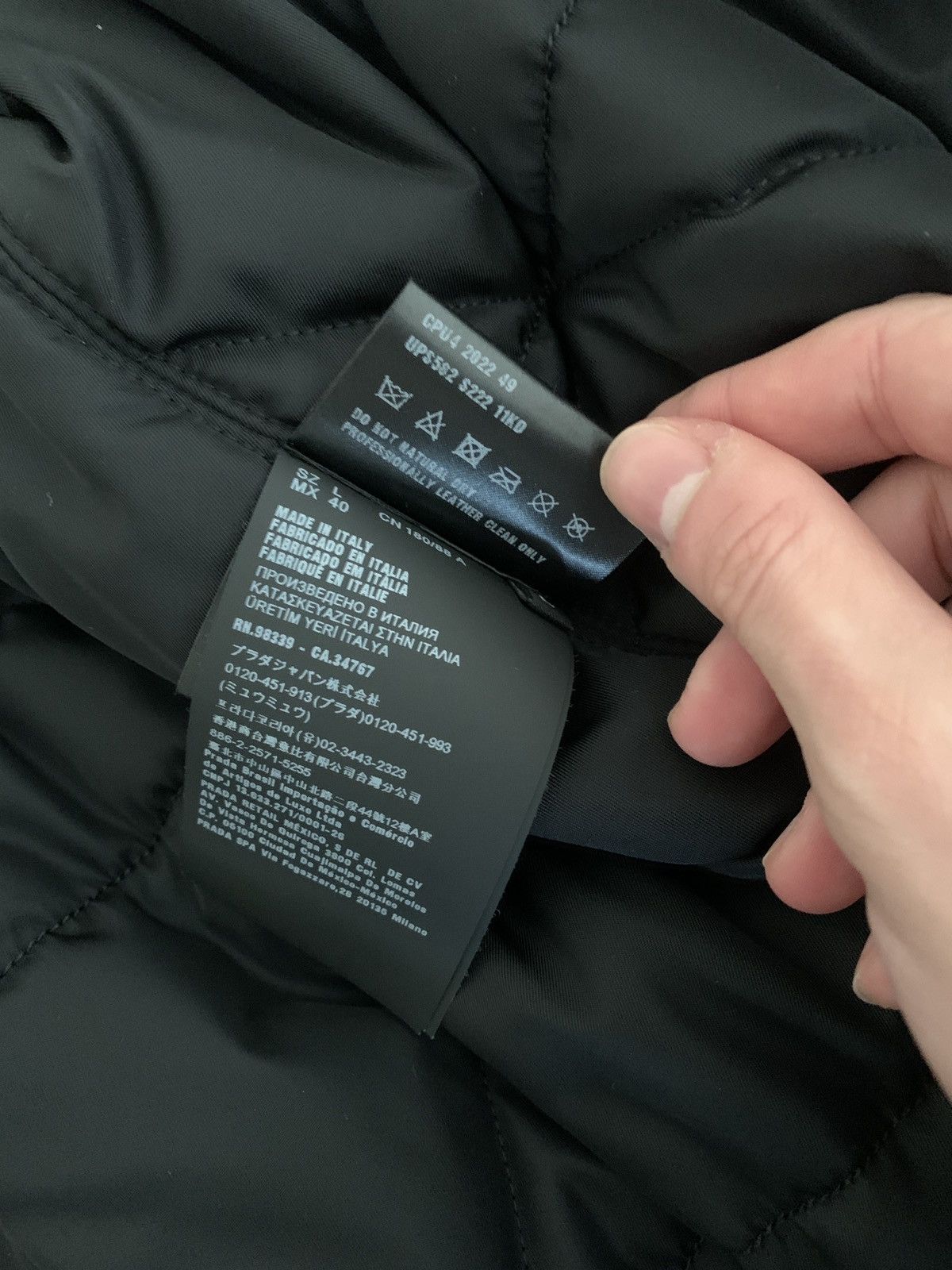 Prada × Raf Simons Prada by raf Simons runway fw22 red goat leather bomber Size US L / EU 52-54 / 3 - 18 Thumbnail