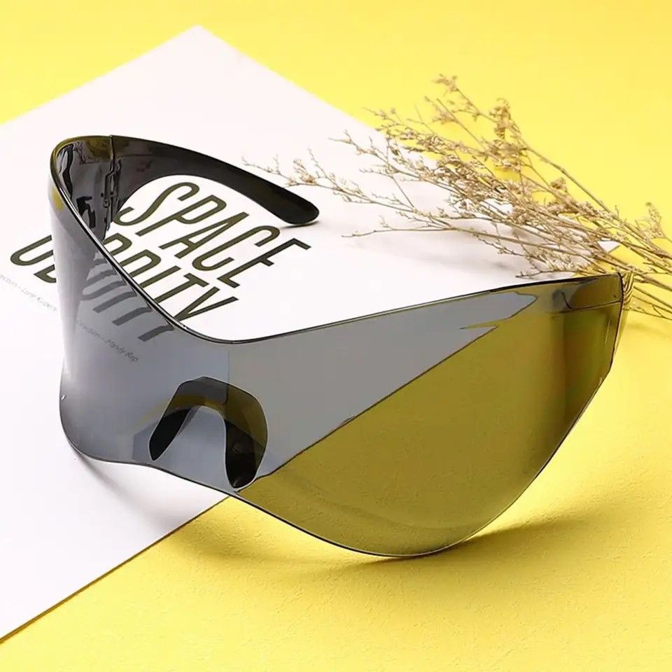 Jewelry Sunglasses Retro Cyber Gothic Punk Style Archive Size ONE SIZE - 1 Thumbnail