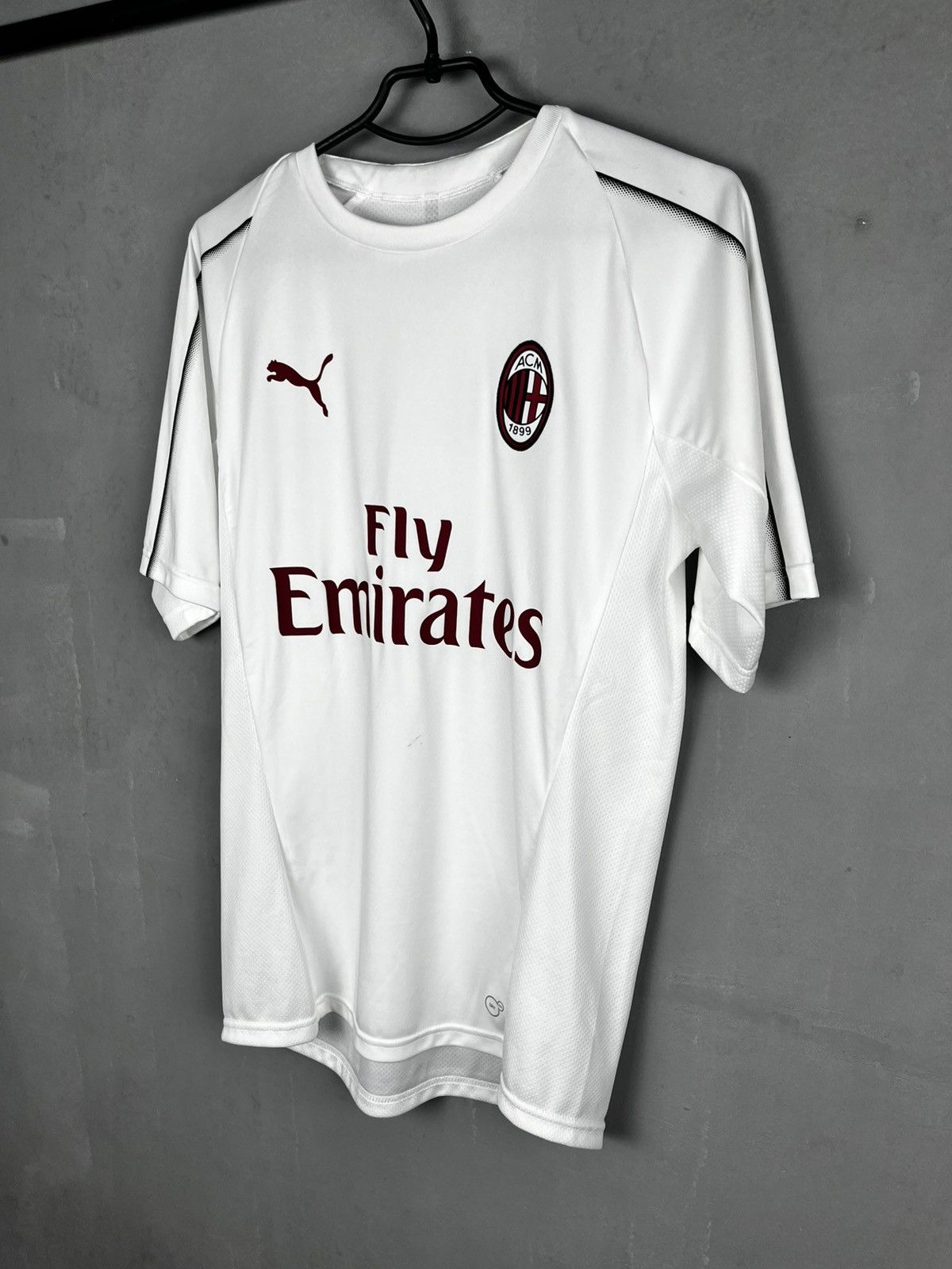 Puma Puma AC Milan ACM Dry Cell Serie A Futbol Soccer Shirt Size US M / EU 48-50 / 2 - 1 Thumbnail