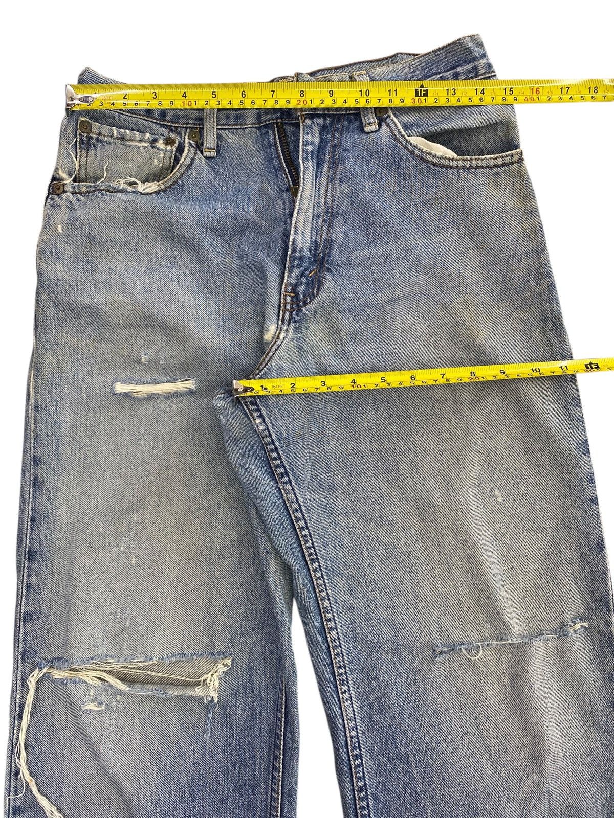 Levi's Vintage Levi’s Acid Light Blue Wash Style Loose Jeans Size US 29 - 5 Thumbnail