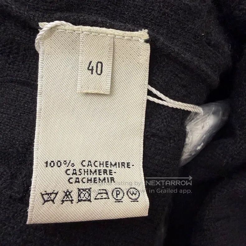 Hermes Hermes Black Lock Chain Cashmere Long Cardigan Jacket Size S / US 4 / IT 40 - 3 Thumbnail
