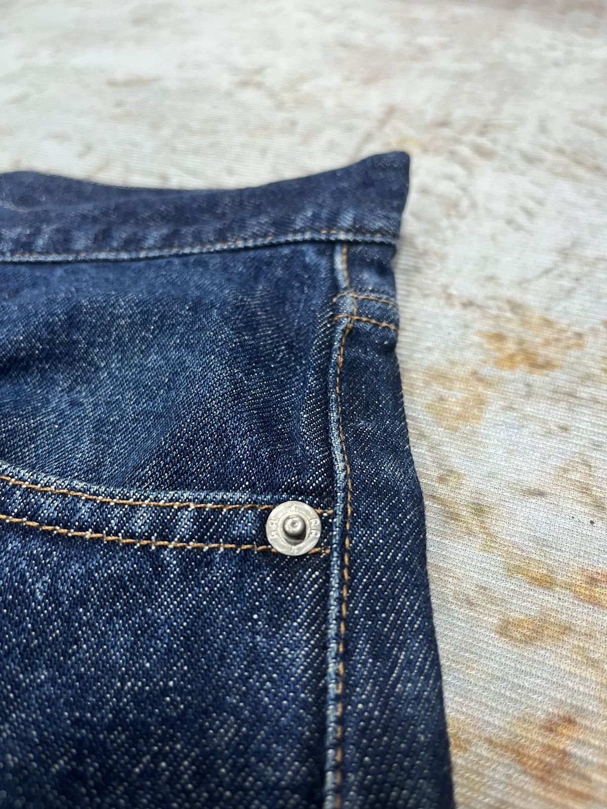 RRL Ralph Lauren Vintage RRL Ralph Lauren Blue Indigo made in USA🇺🇸 Size US 31 - 6 Thumbnail