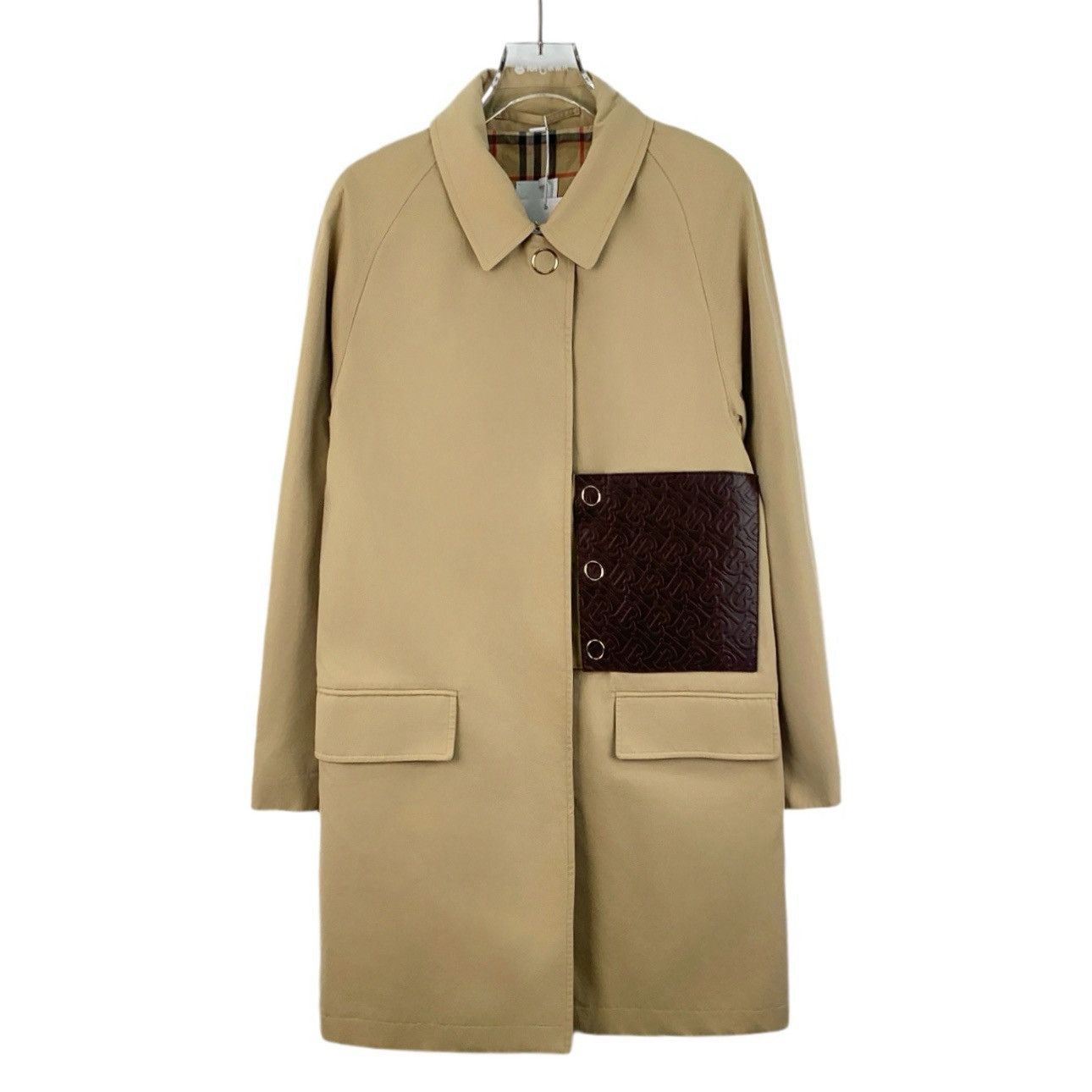 Burberry Burberry brown cotton long-sleeved windbreaker coat Size XS / US 0-2 / IT 36-38 - 1 Thumbnail