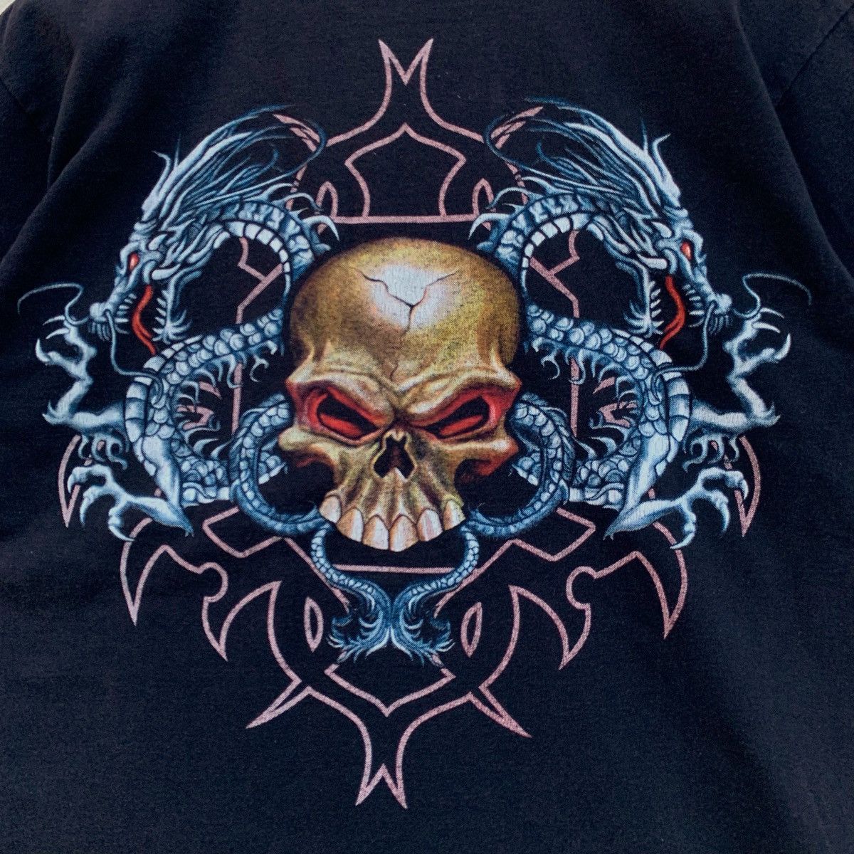 Band Tees × Rap Tees × Vintage Vintage CYPRESS HILL Skull Design Rap tees T-Shirt Size US M / EU 48-50 / 2 - 7 Thumbnail