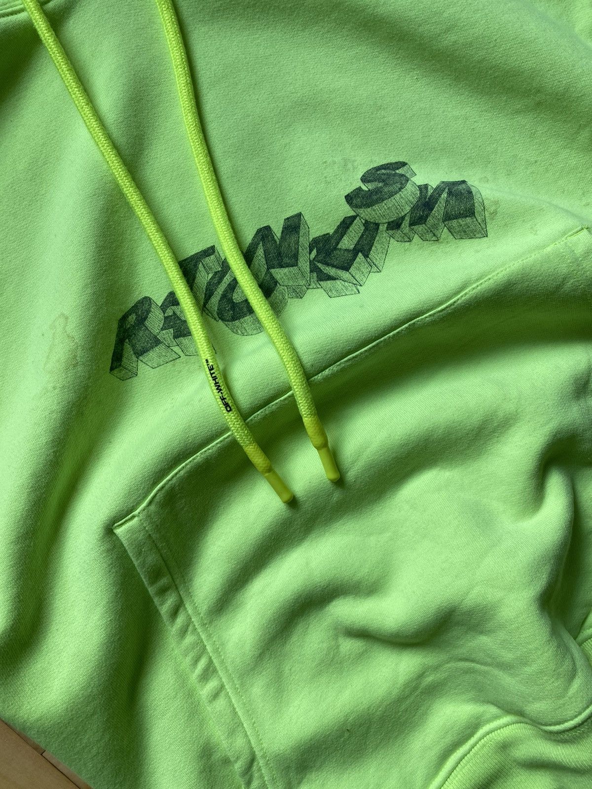 Off-White Off-white hoodie rationalism Size US XL / EU 56 / 4 - 4 Thumbnail