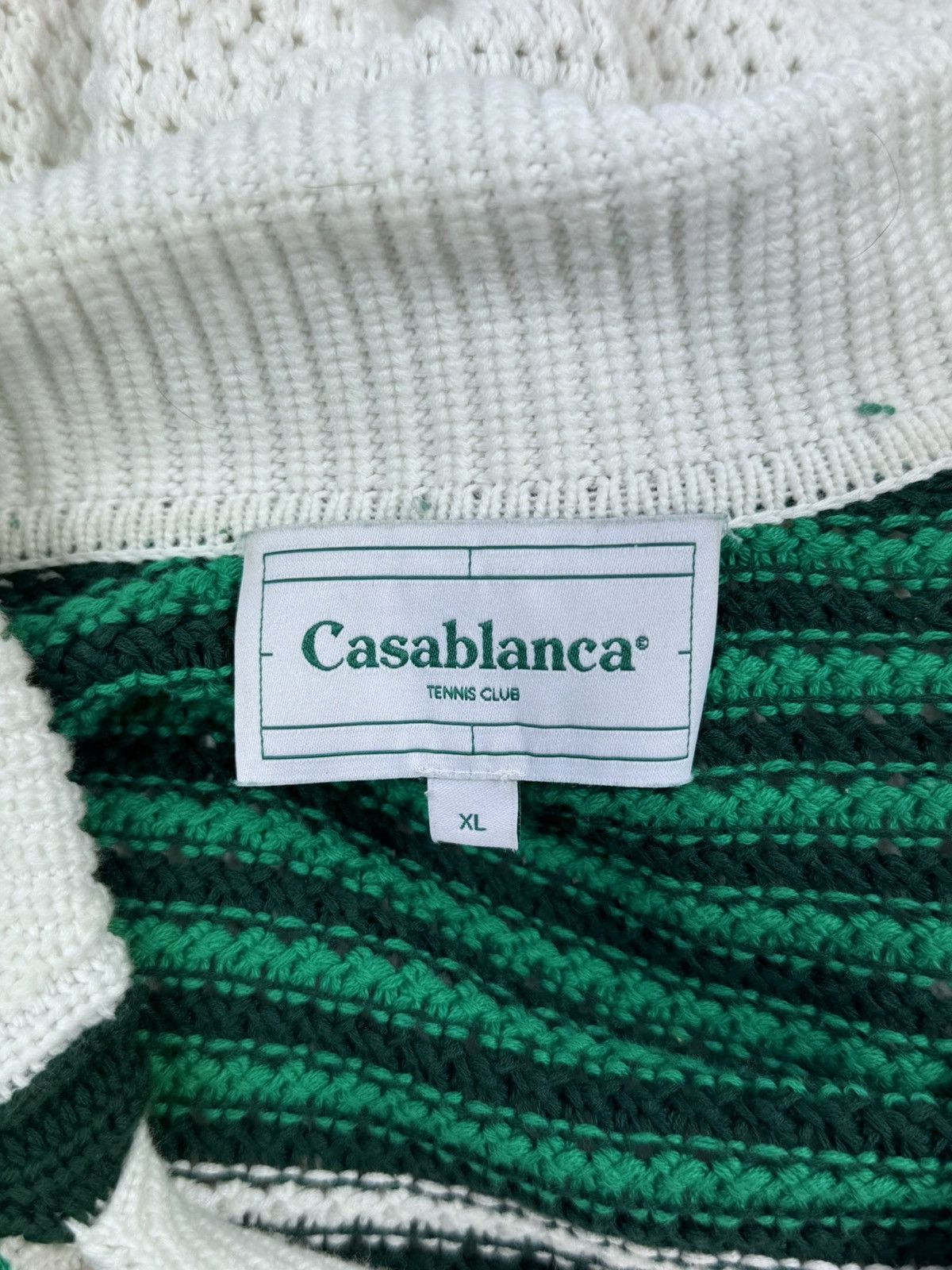 Casablanca LOGO KNIT SHIRT Size US XL / EU 56 / 4 - 5 Thumbnail