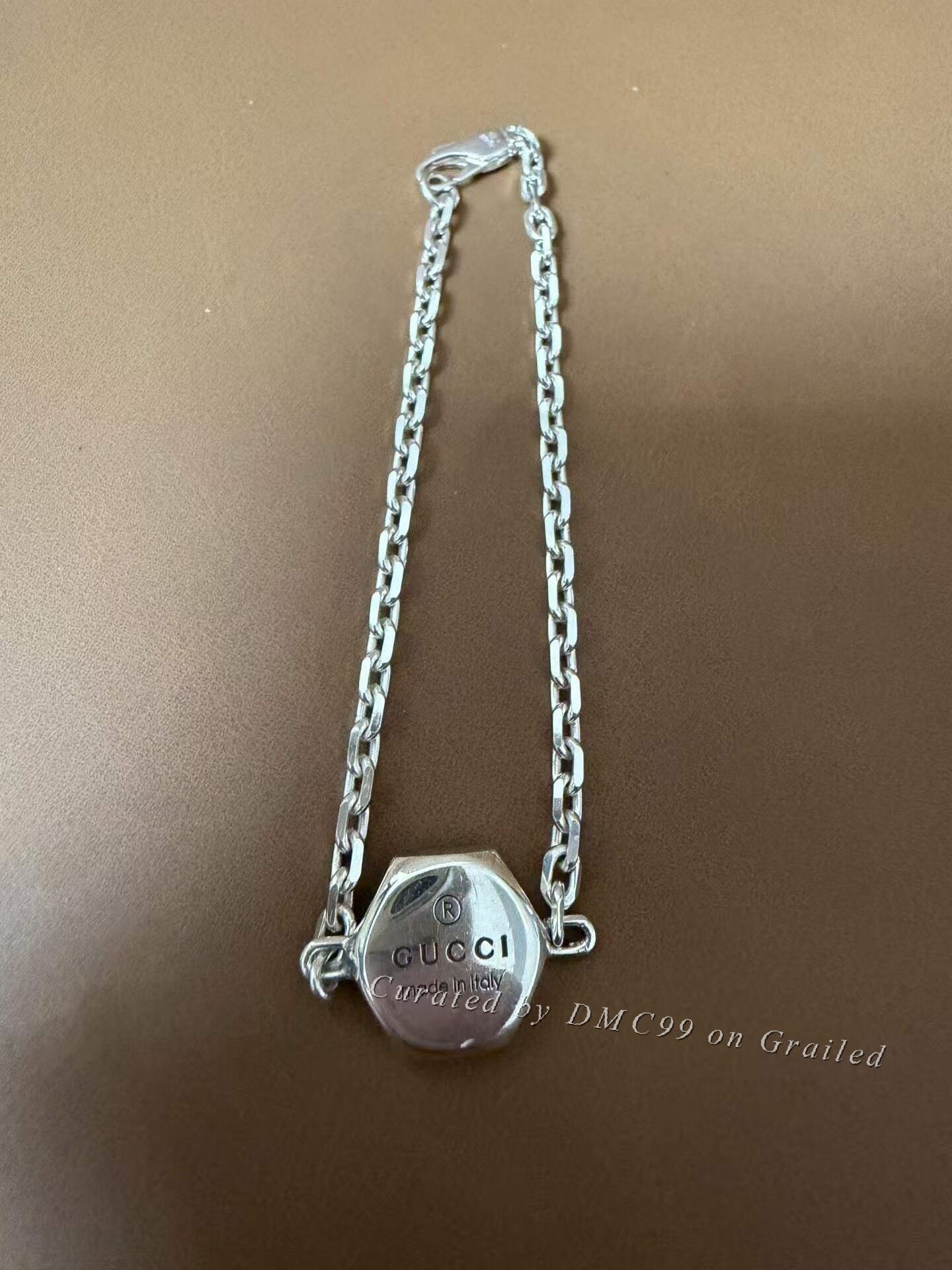 Gucci Gucci 925 Silver Unisex Bracelet Size ONE SIZE - 1 Thumbnail