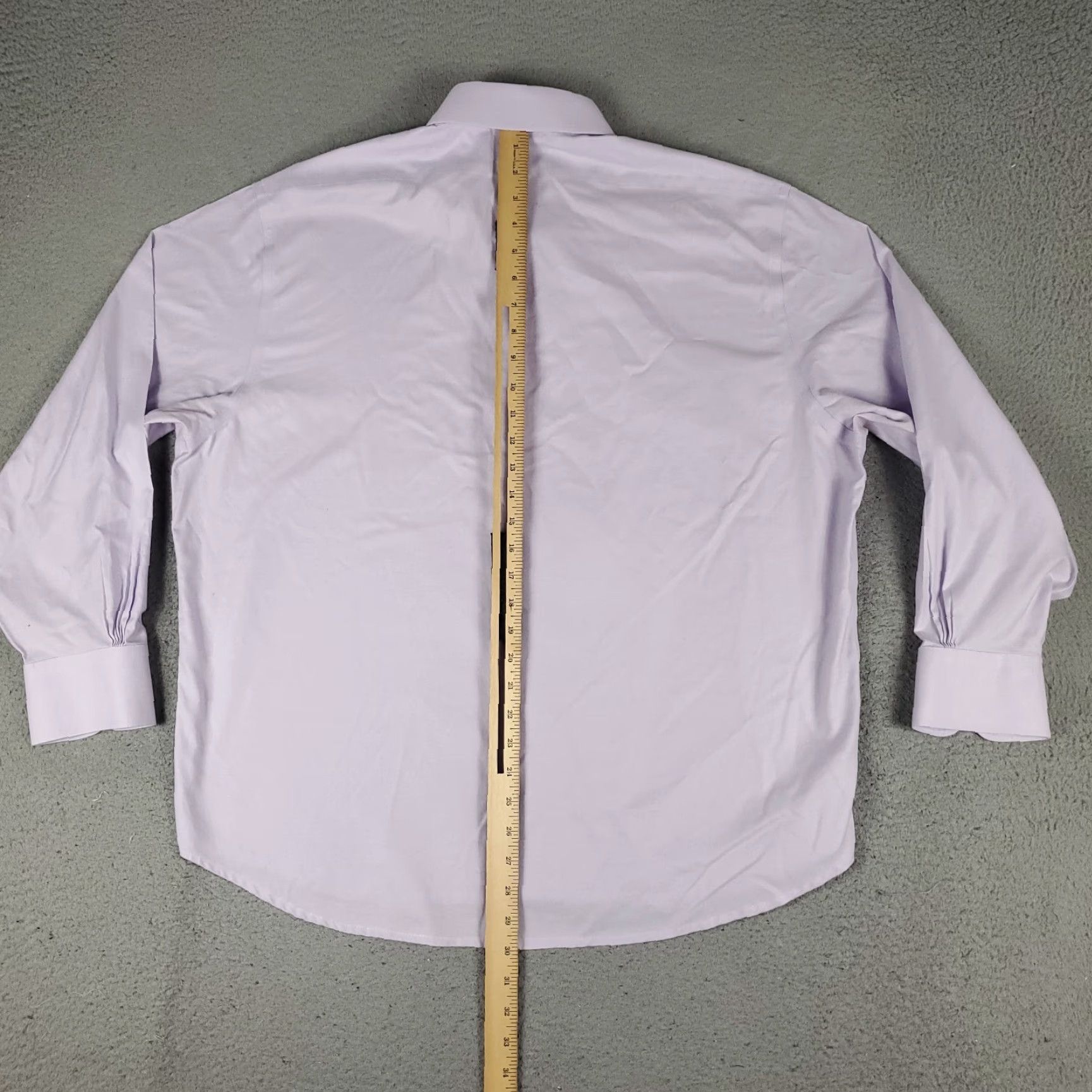 Brooks Brothers Brooks Brothers Shirt Mens 16.5 Purple Dress Shirt Traditional Button Up Long Sleeve Size 42R - 3 Thumbnail