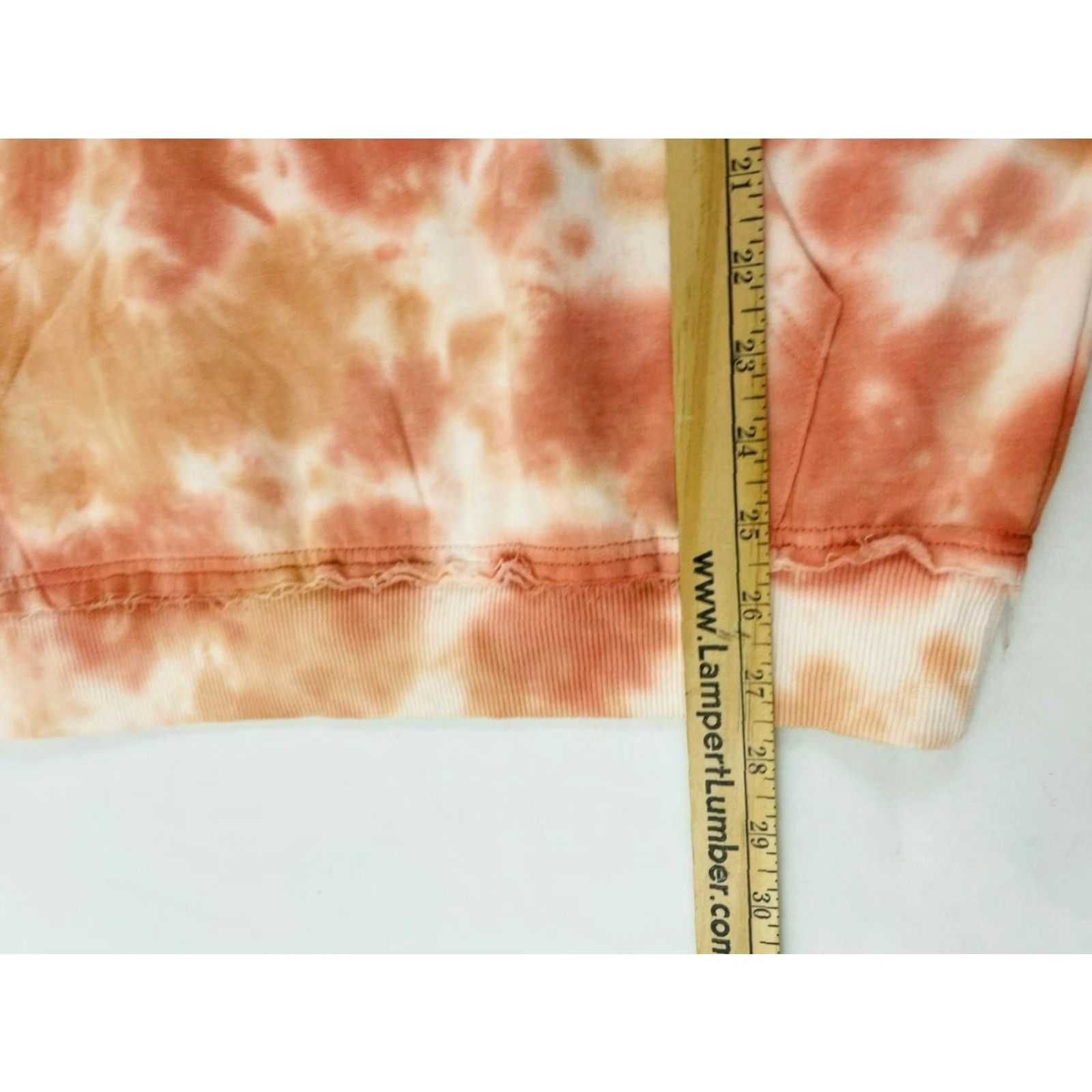 Nordstrom Nordstrom BP Sweatshirt Women's XXS Pink Orange Tie Dye Oversized Crewneck NWT Free Return Mens Womens Girls Boys Size XXS / US 00 / IT 34 - 4 Thumbnail