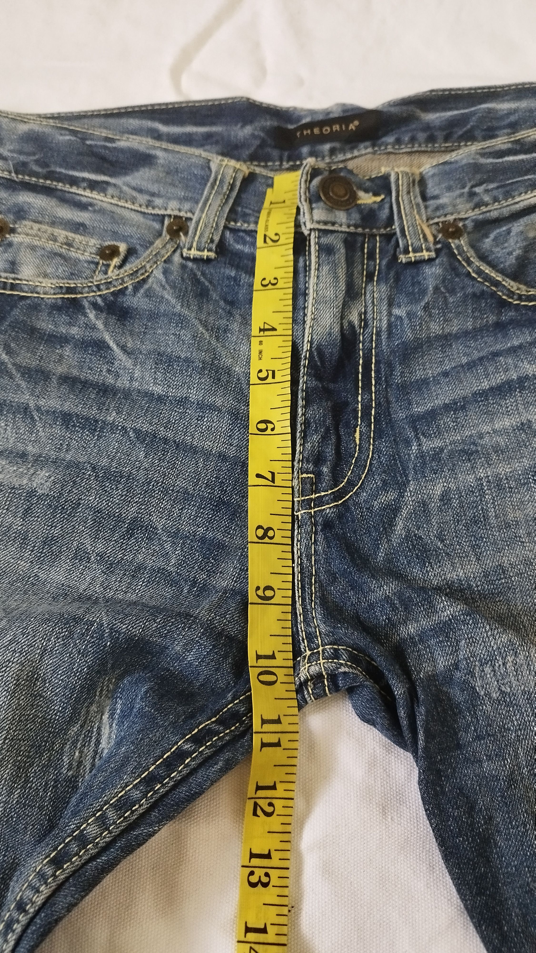 Japanese Brand THEORIA distressed punk design Size US 32 / EU 48 - 11 Thumbnail