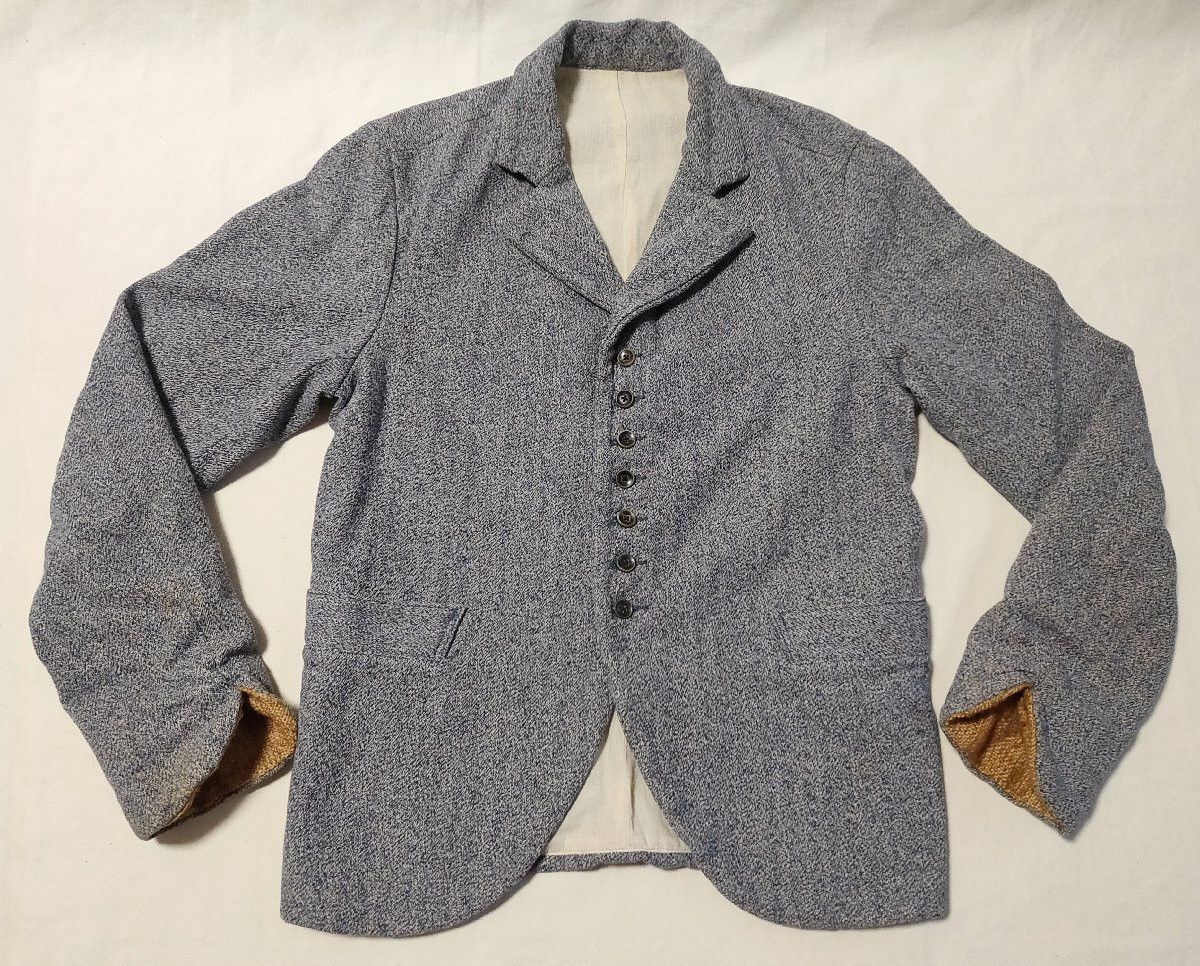 Kapital Kapital Heavy Tweed Cotton/Linen Jacket Size US M / EU 48-50 / 2 - 1 Thumbnail