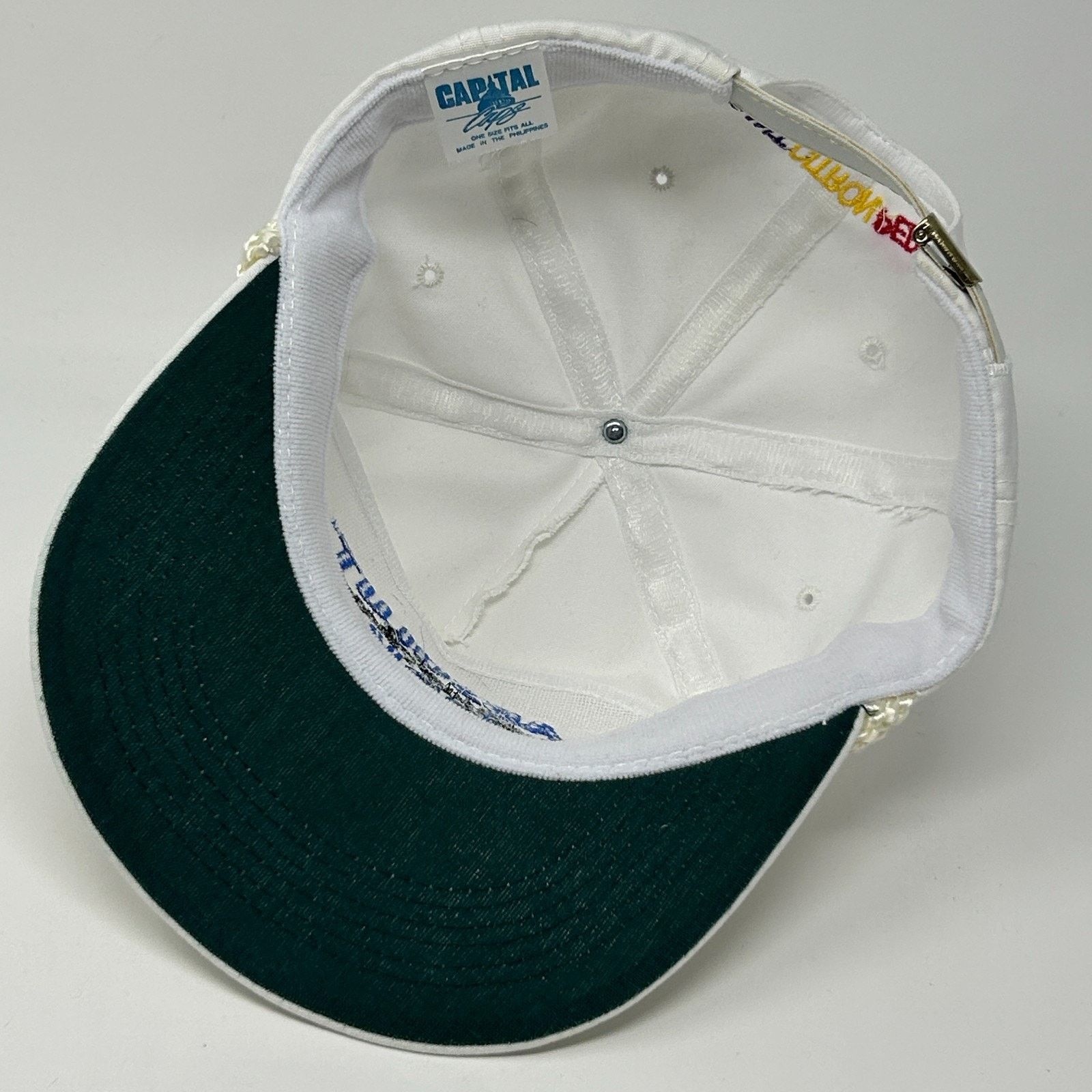 Vintage Vintage 90s Absolut Vodka Hat Baseball Cap Alcohol White Size ONE SIZE - 4 Thumbnail