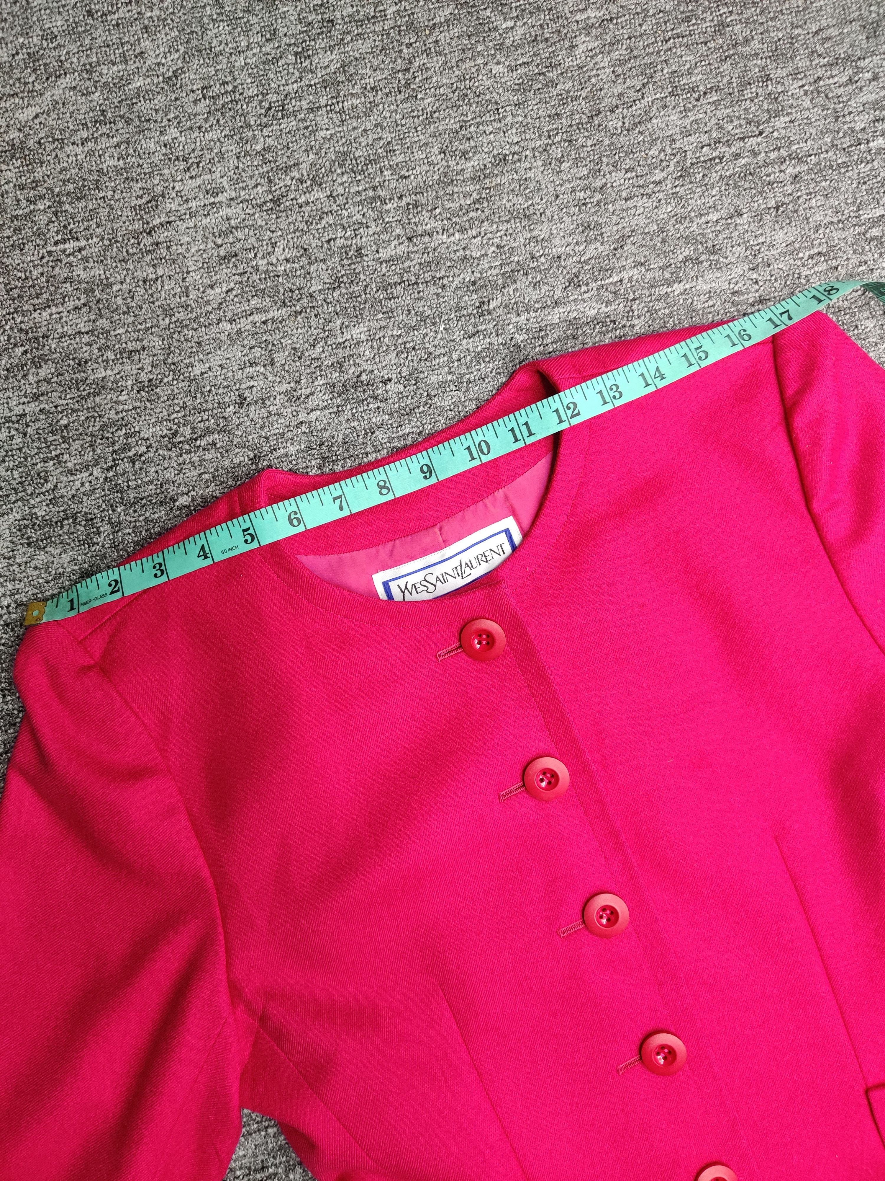 Yves Saint Laurent Vintage Yves Saint Laurent Wool Button Ups Coat Size US M / EU 48-50 / 2 - 13 Thumbnail