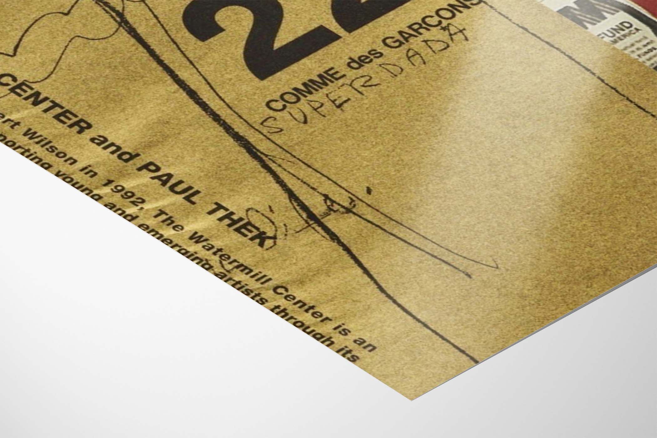 Comme des Garcons Comme Des Garcons Poster Gift Vintage Archive Art Book Logo Size ONE SIZE - 5 Thumbnail