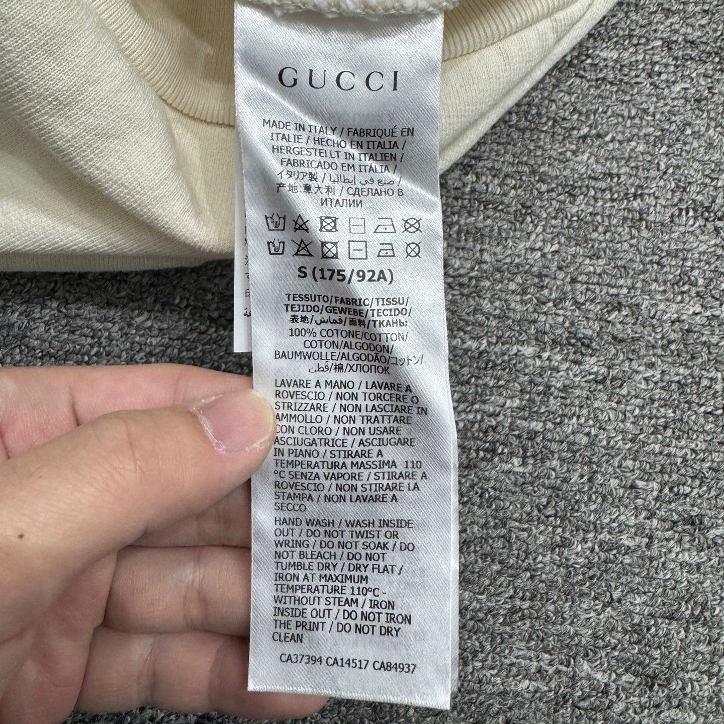 Gucci Gucci Rainbow Print Sweatshirt Size S Size US S / EU 44-46 / 1 - 3 Thumbnail