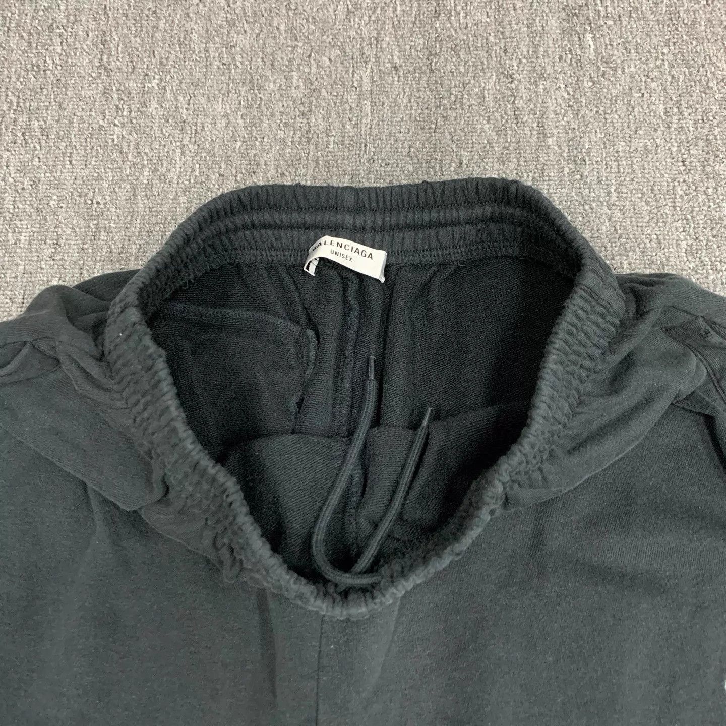Balenciaga Balenciaga Washed Black Lock Sweatpants S Size 26" / US 2 / IT 38 - 9 Thumbnail