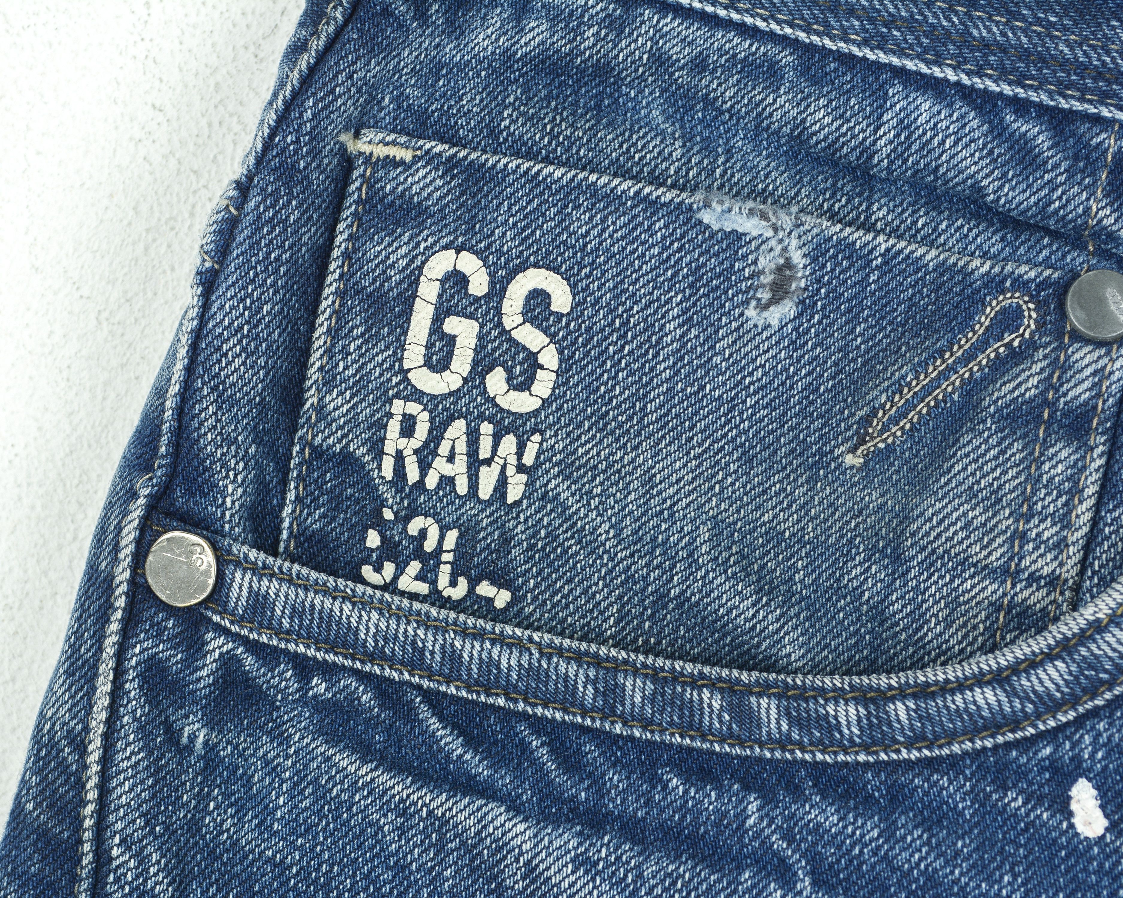 G-Star 'Attacc Straight' W31 L32 Jeans Pants Trousers Button Size US 31 - 3 Thumbnail
