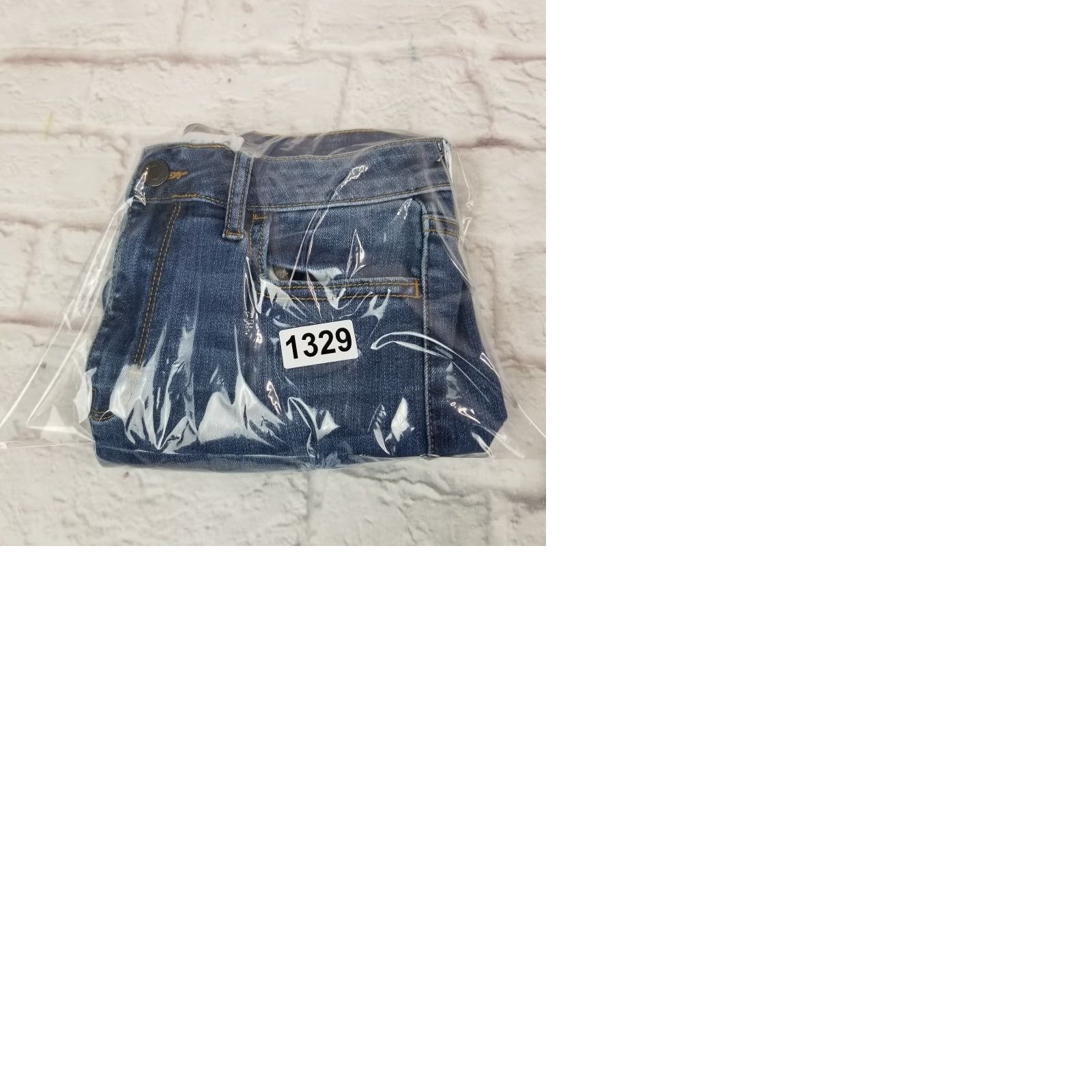 Vintage Cello Jeans Jeggings Medium Wash High Rise Distressed Womens Teens Junior Size 5 5-Pocket Denim Cotton Blend Belt Loops Regular Model Cello Size 27" / US 4 / IT 40 - 9 Thumbnail