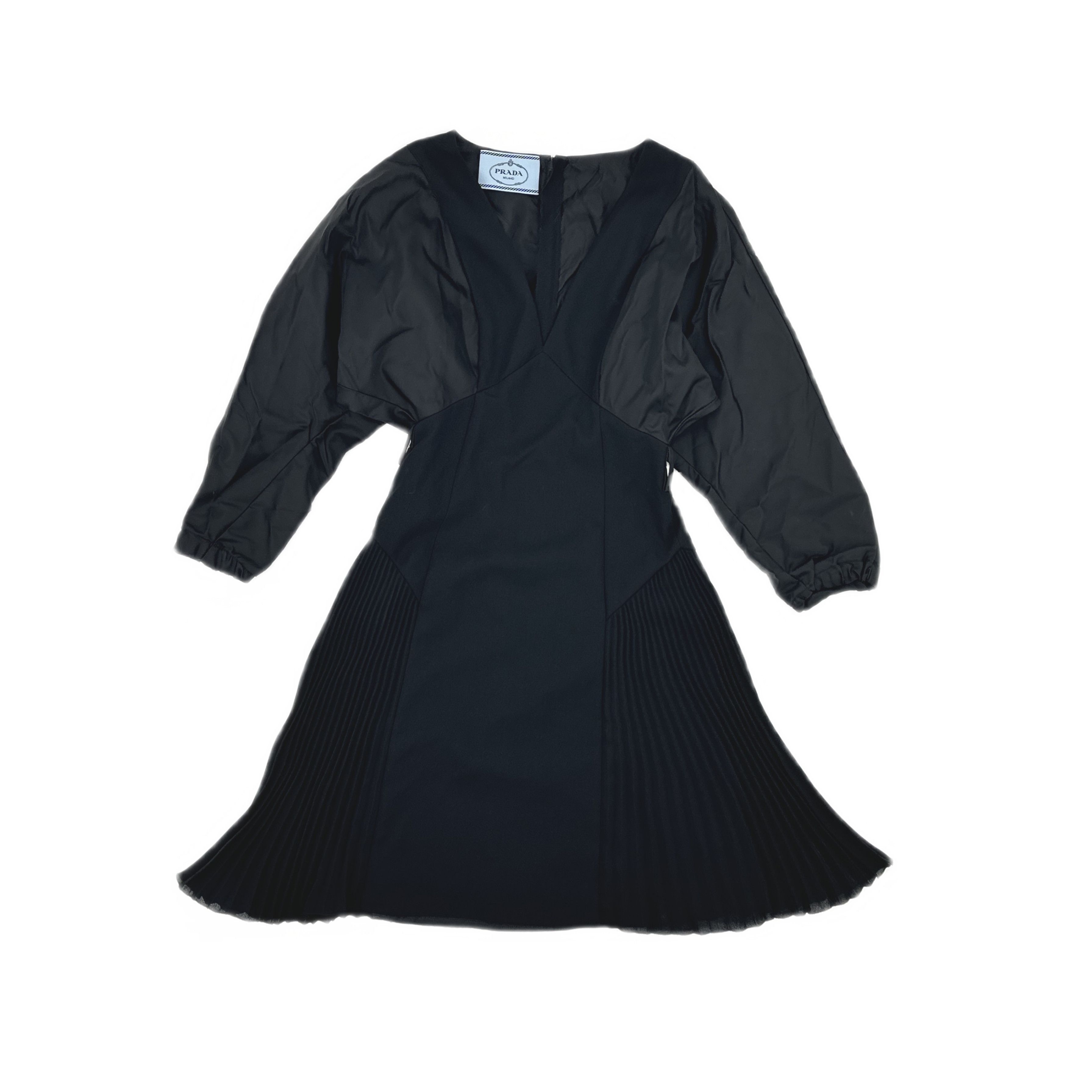 Prada Prada Pleated Mini Dress Size 36 Size XS / US 0-2 / IT 36-38 - 1 Thumbnail