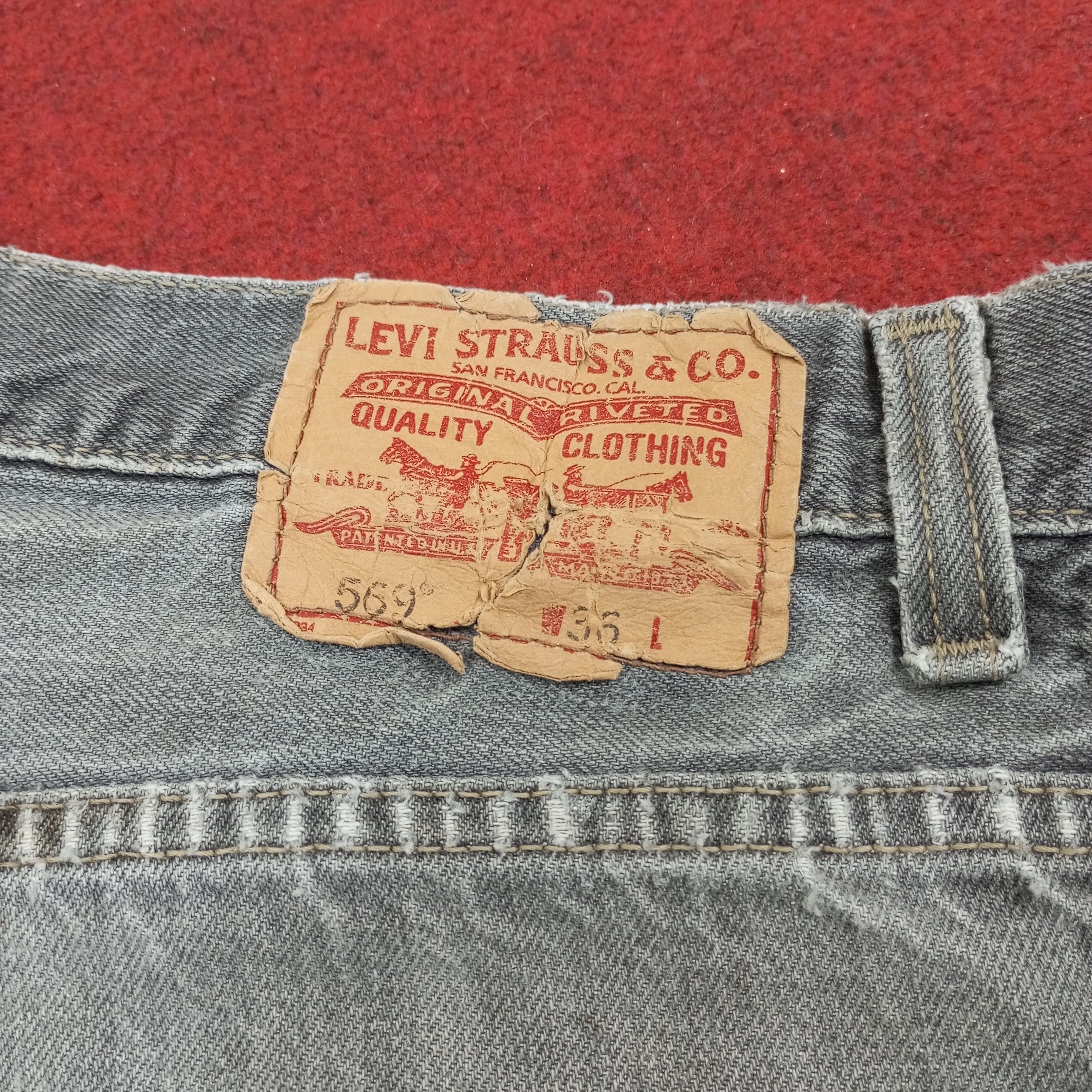 Levi's × Vintage Levis Streetwear Summer Style Distressed Short Jeans Size US 36 / EU 52 - 14 Thumbnail