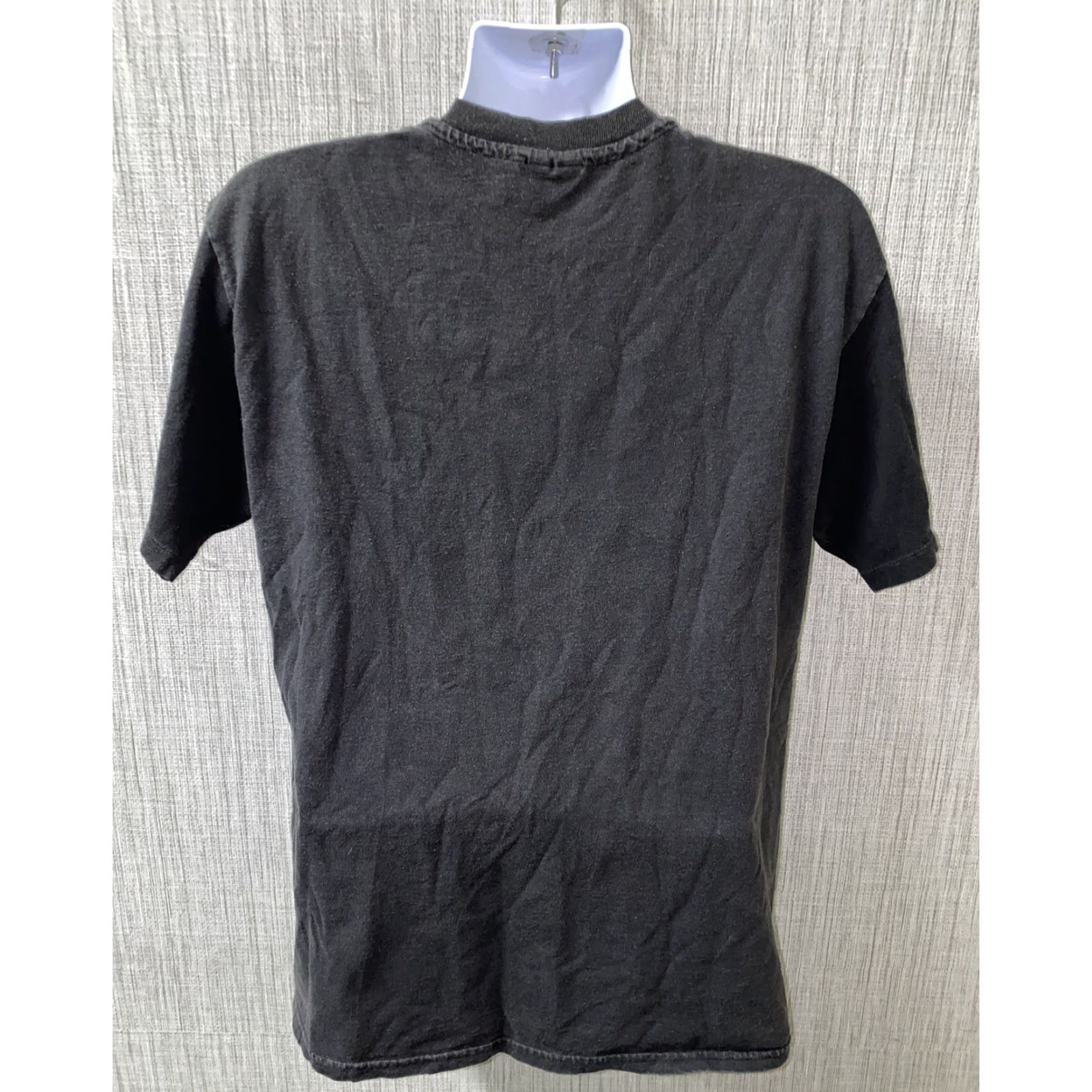 Hanes VINTAGE Hanes T-Shirt World Famous Saloon Heavyweight Black Short Sleeve Mens L Size US L / EU 52-54 / 3 - 3 Thumbnail