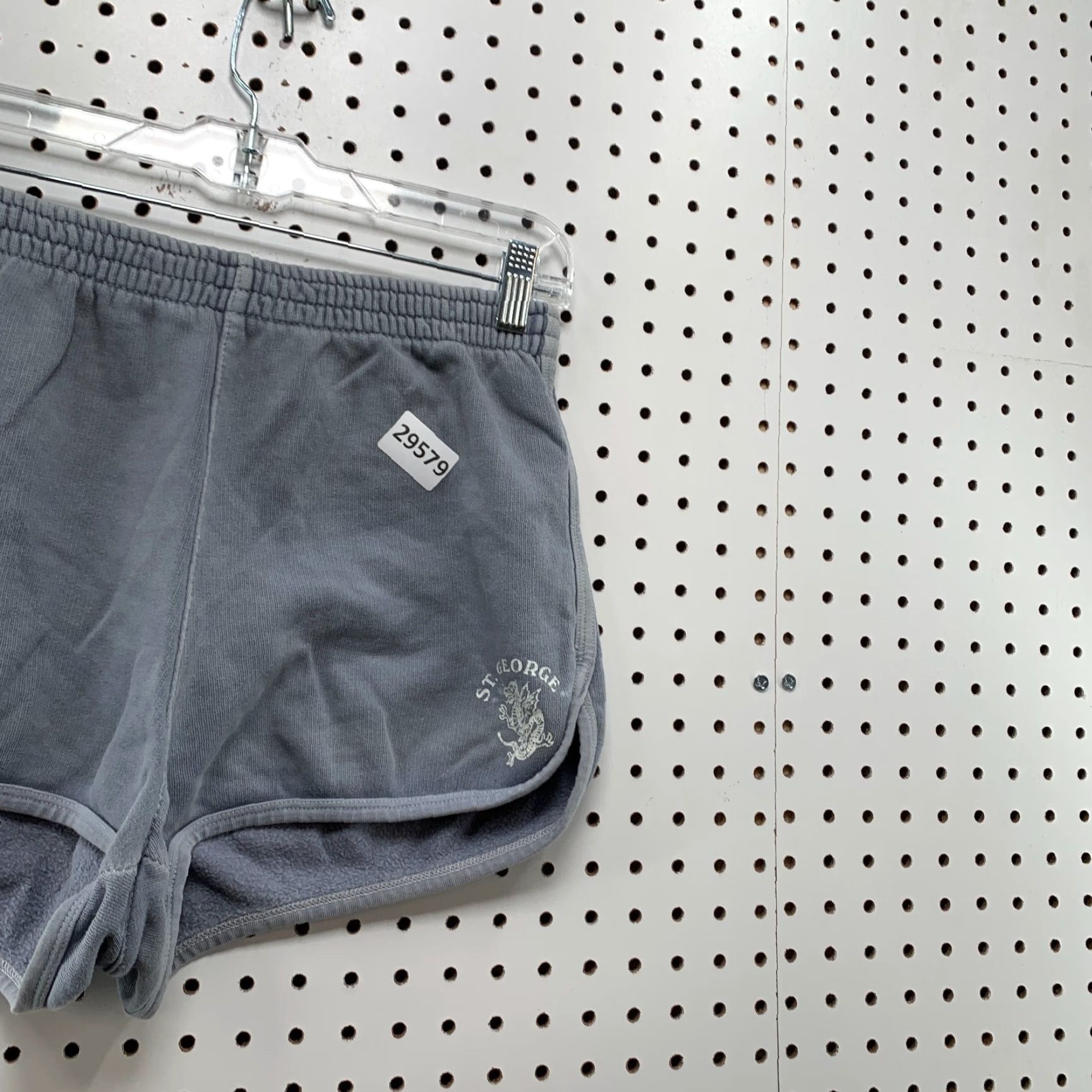 Vintage VINTAGE John Galt ST George Sweat Shorts Womens One Size Fits 28x2 Blue Size 42" / US 20 - 3 Thumbnail