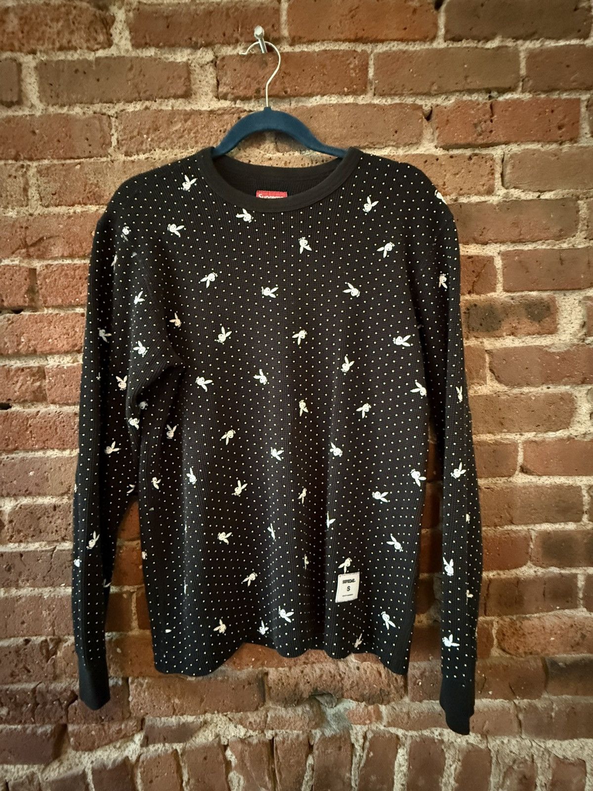 Playboy × Supreme Supreme Playboy heavy Waffle Thermal small Size US S / EU 44-46 / 1 - 1 Thumbnail