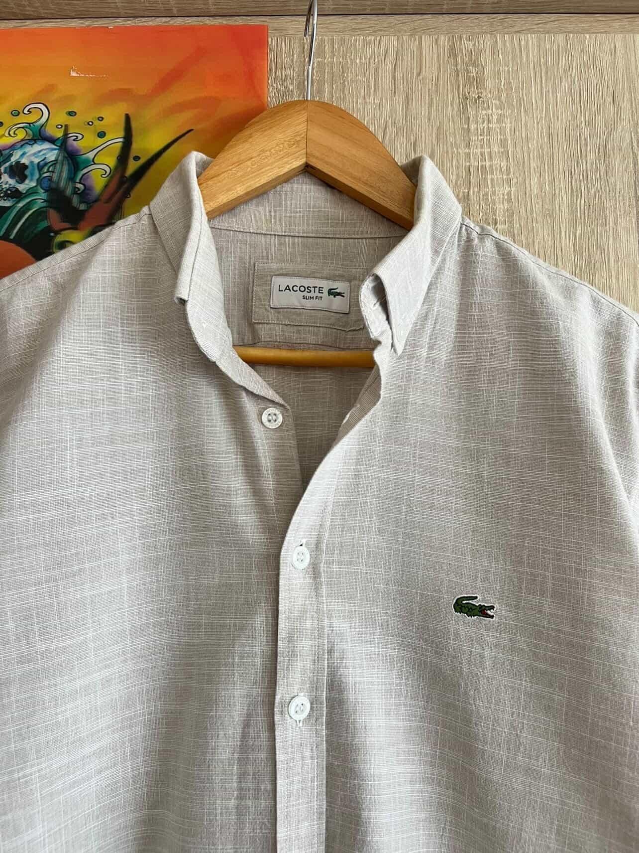 Lacoste Lacoste shirt button cotton 🔥💥 Size US M / EU 48-50 / 2 - 2 Thumbnail