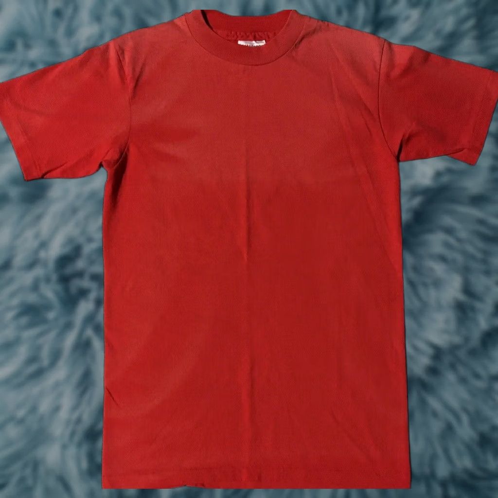 Vintage Vtg 80s Faded Distress Shirt S USA Grunge Biker Punk Skate Surf Track PE Gym 90s Shirt Mens S Red USA 90s Grunge Punk Vintage Decade None Size US S / EU 44-46 / 1 - 1 Thumbnail