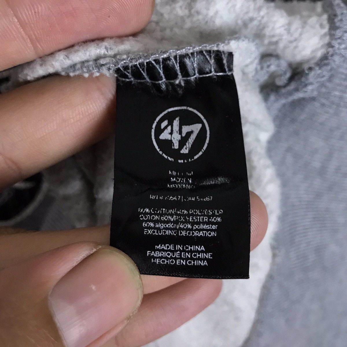 47 Vintage 47 Raiders Pullover Jumper Sweatshirt Size US M / EU 48-50 / 2 - 6 Thumbnail